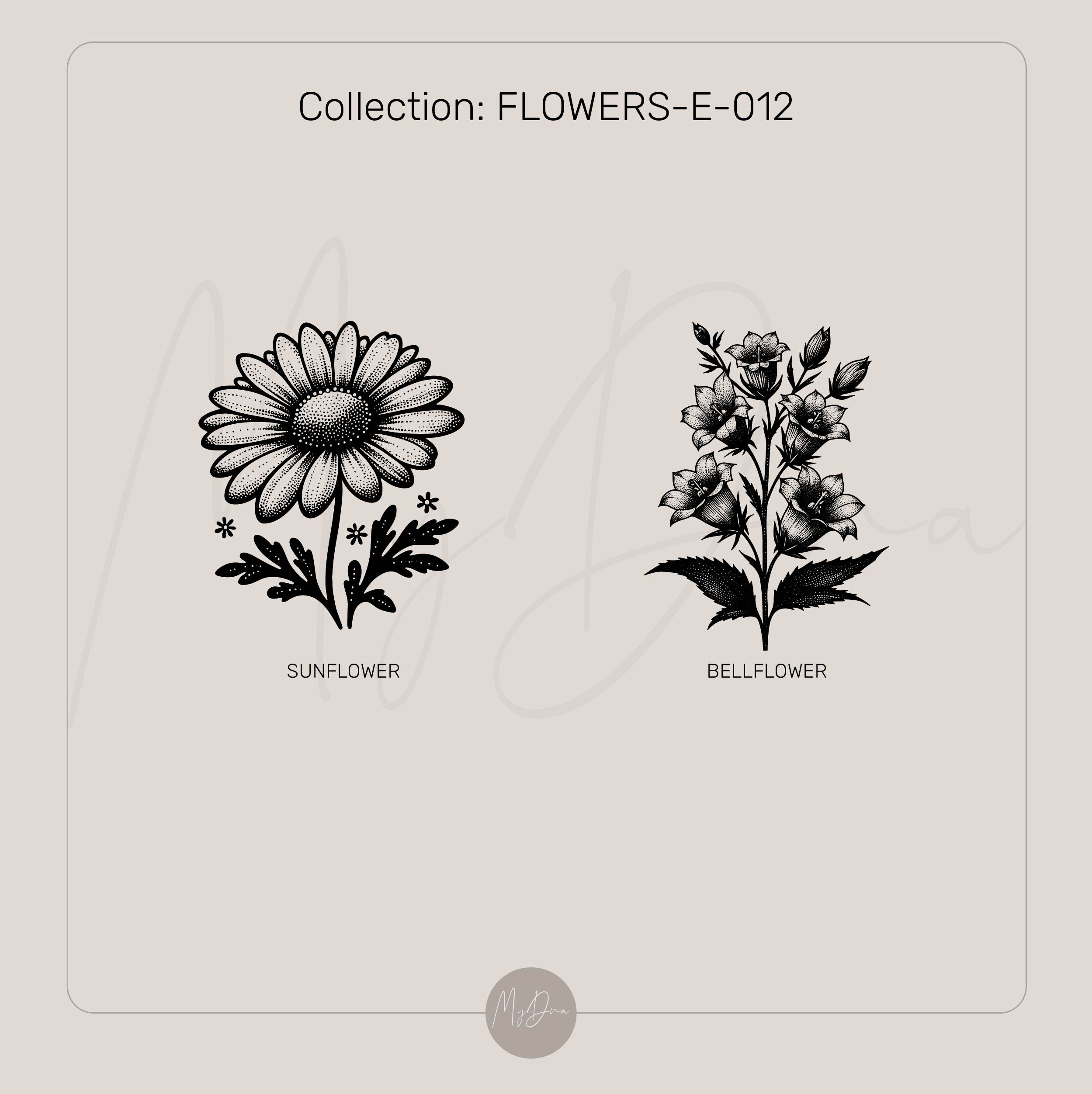 Engraved Sunflower Gold Bracelet