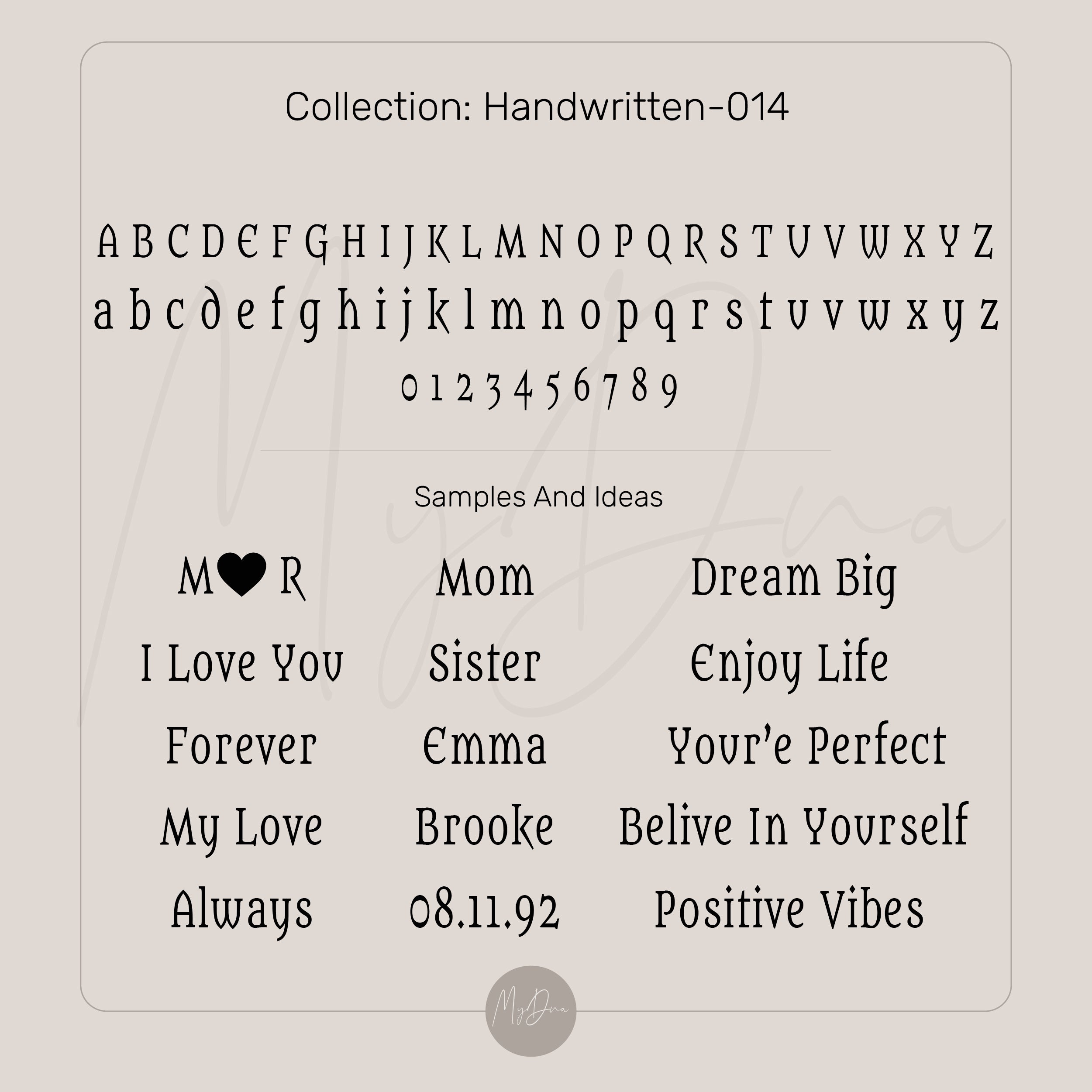 Name Engraving Bracelet