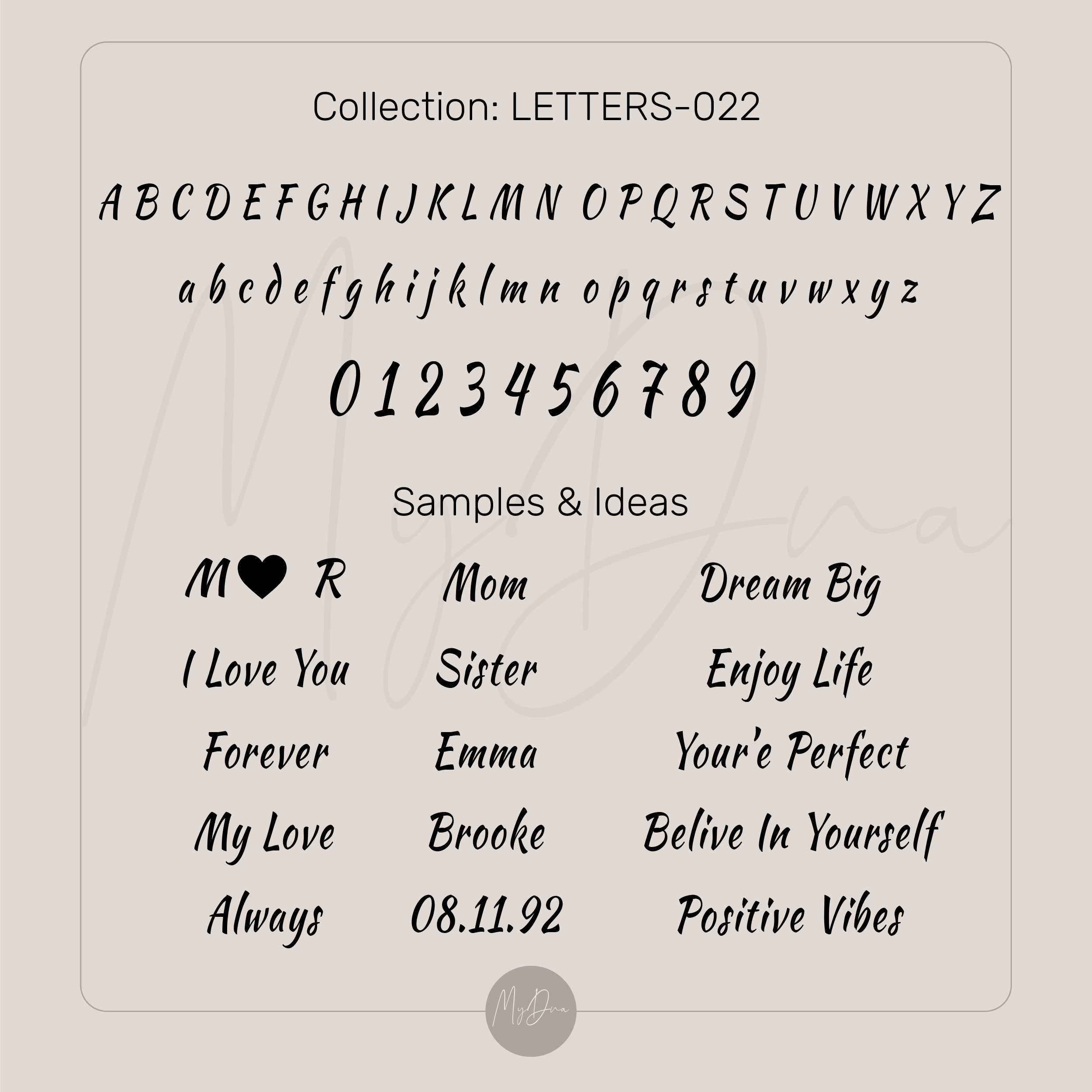 Silver Motivational Bracelet Engraving