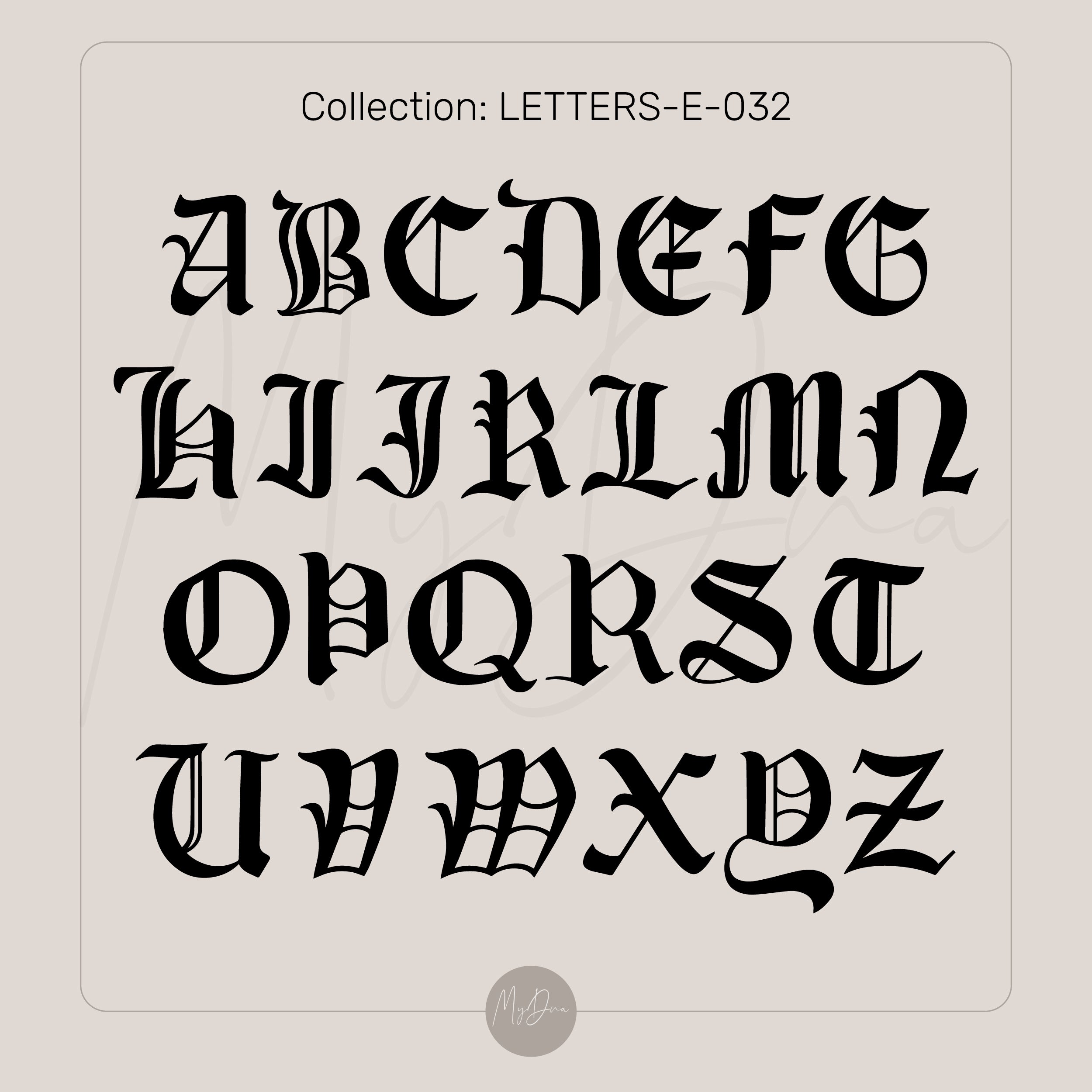 Name Initial's Bracelet