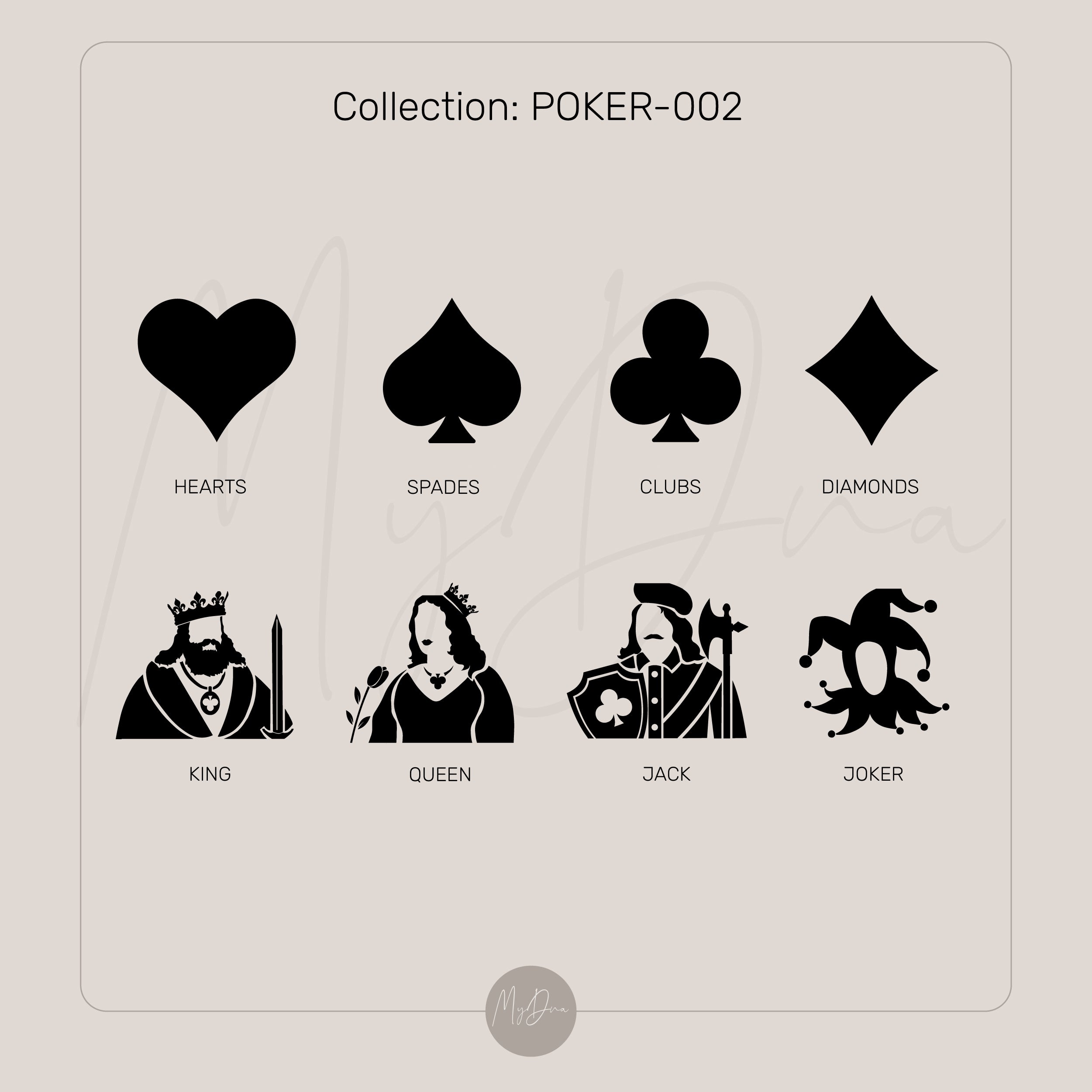 Custom Poker Symbol Ring