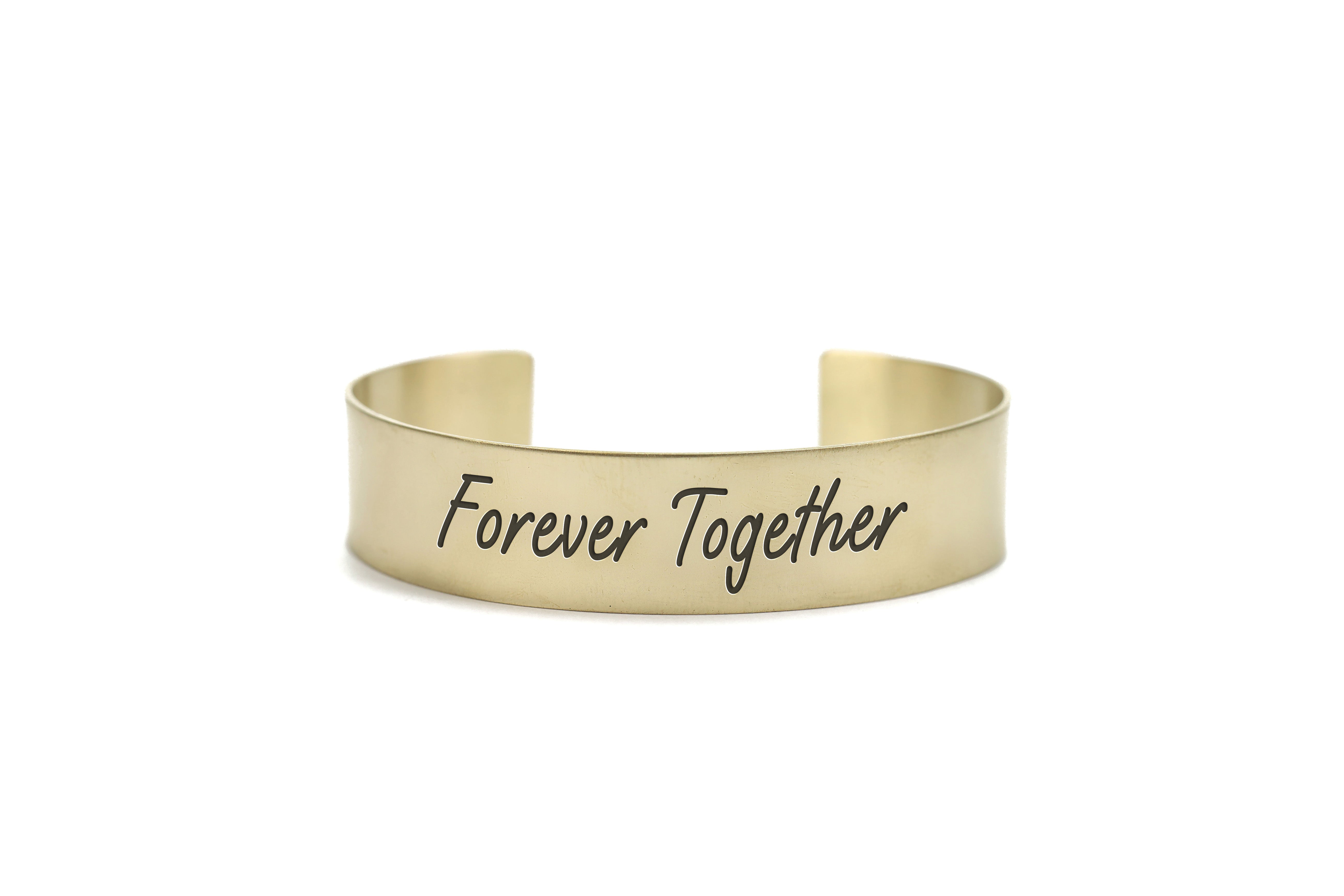 Engraved Personalized Text Bracelet