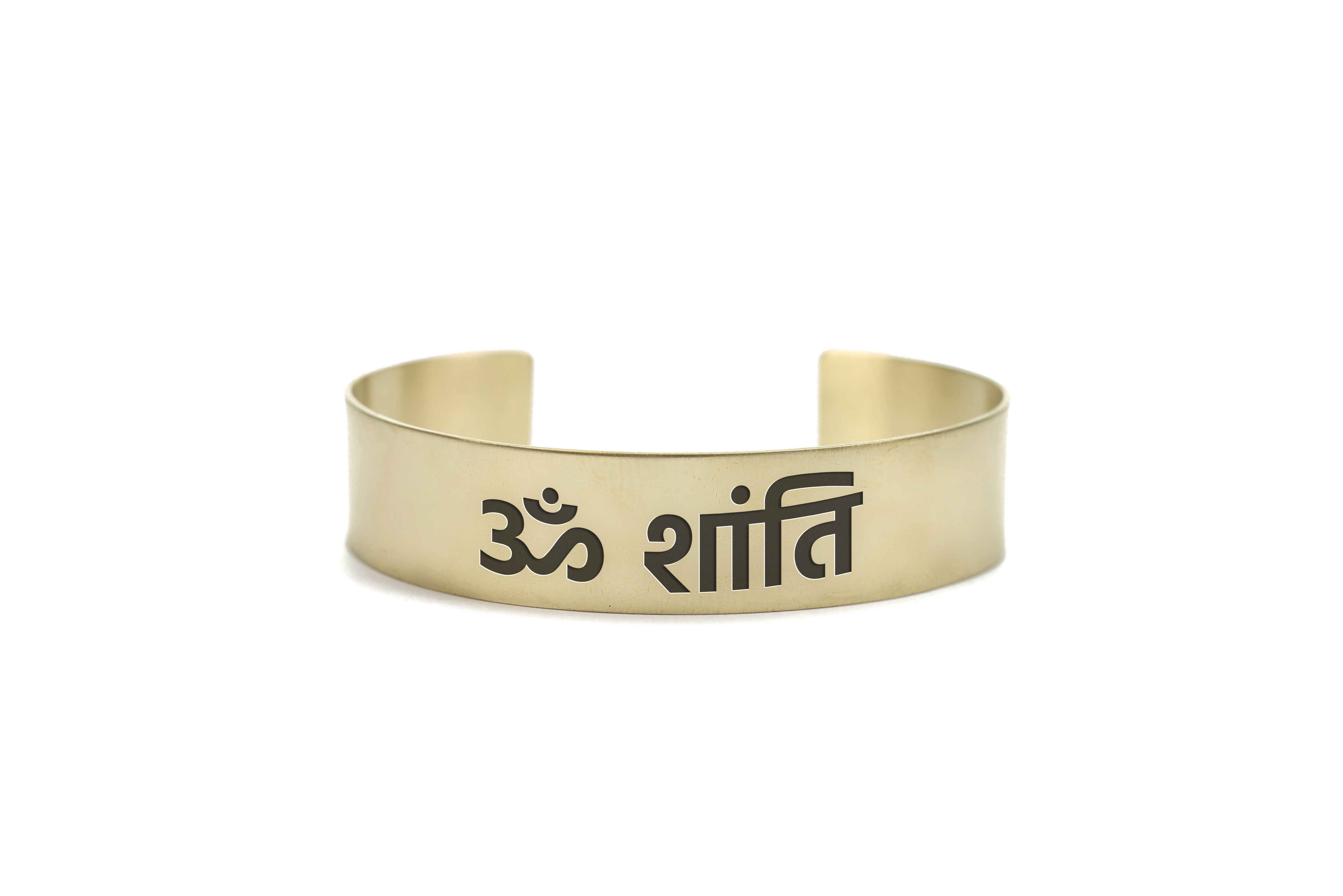 14k Gold Hindu Bracelet