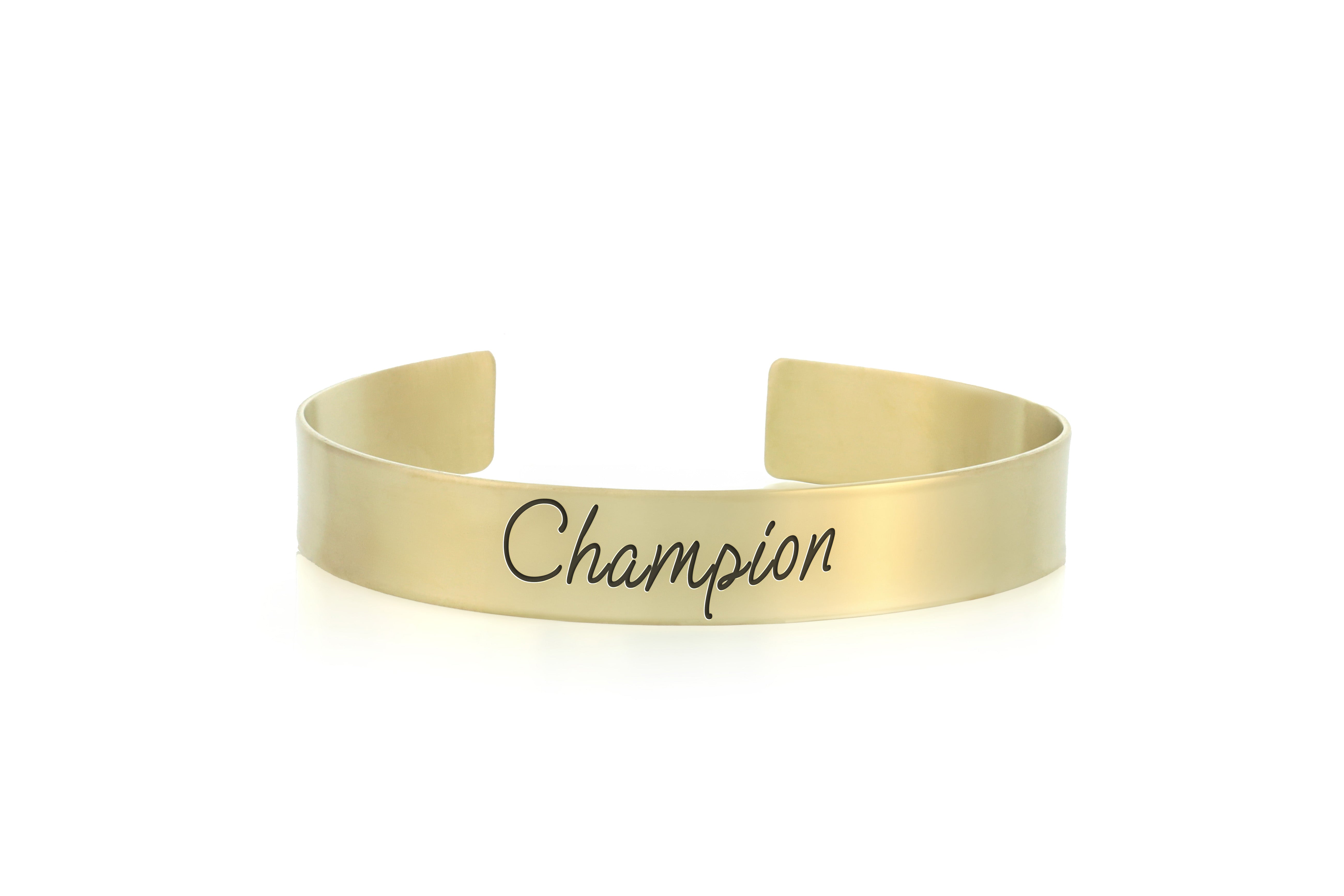 Champion Engraving Bracelet