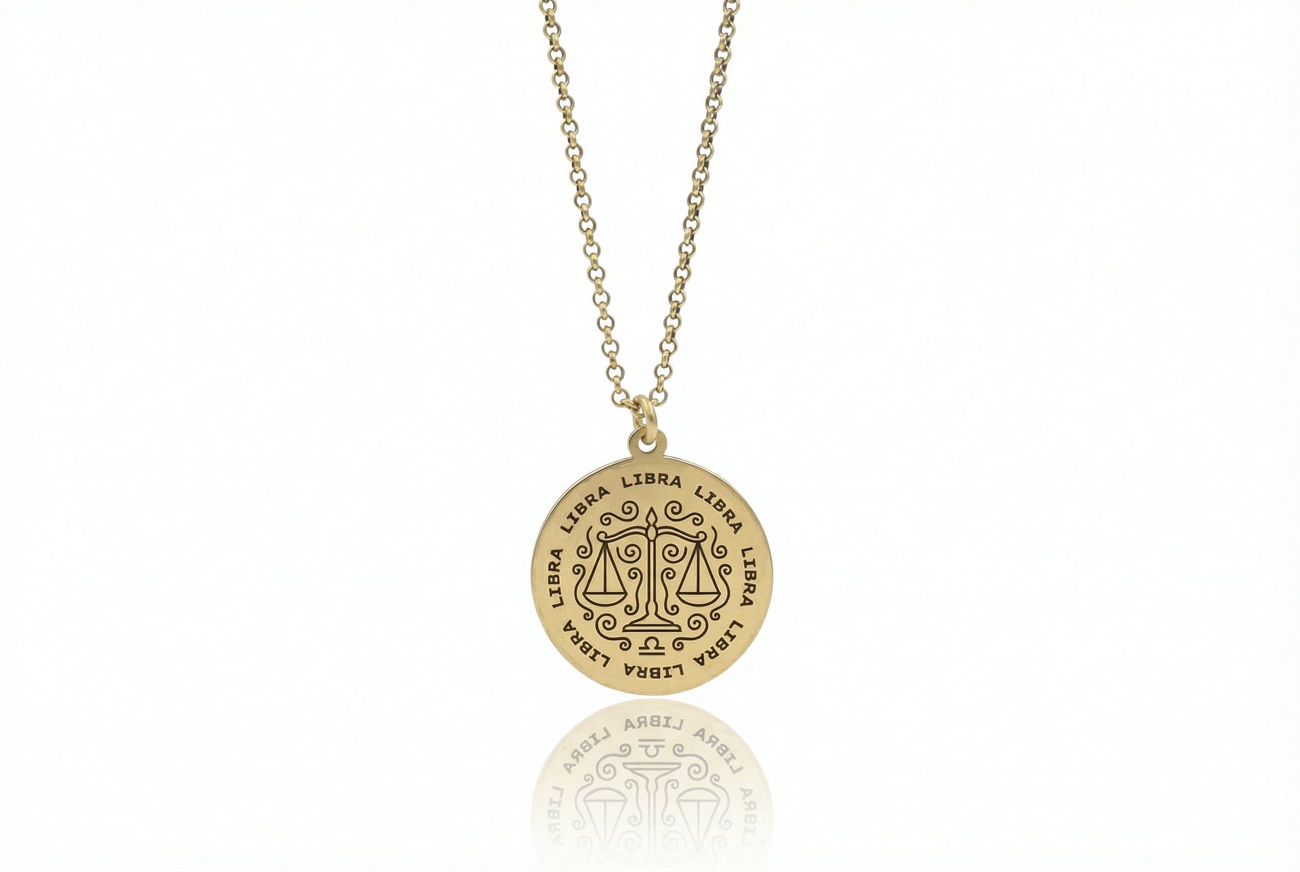 Libra Zodiac Necklace