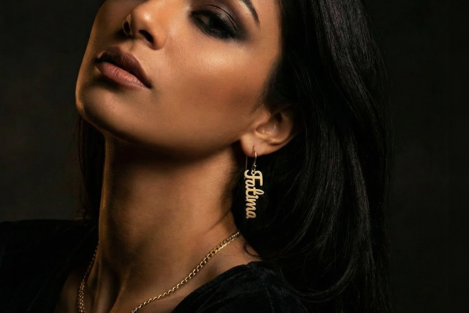 Personalized Arabic Name Earrings