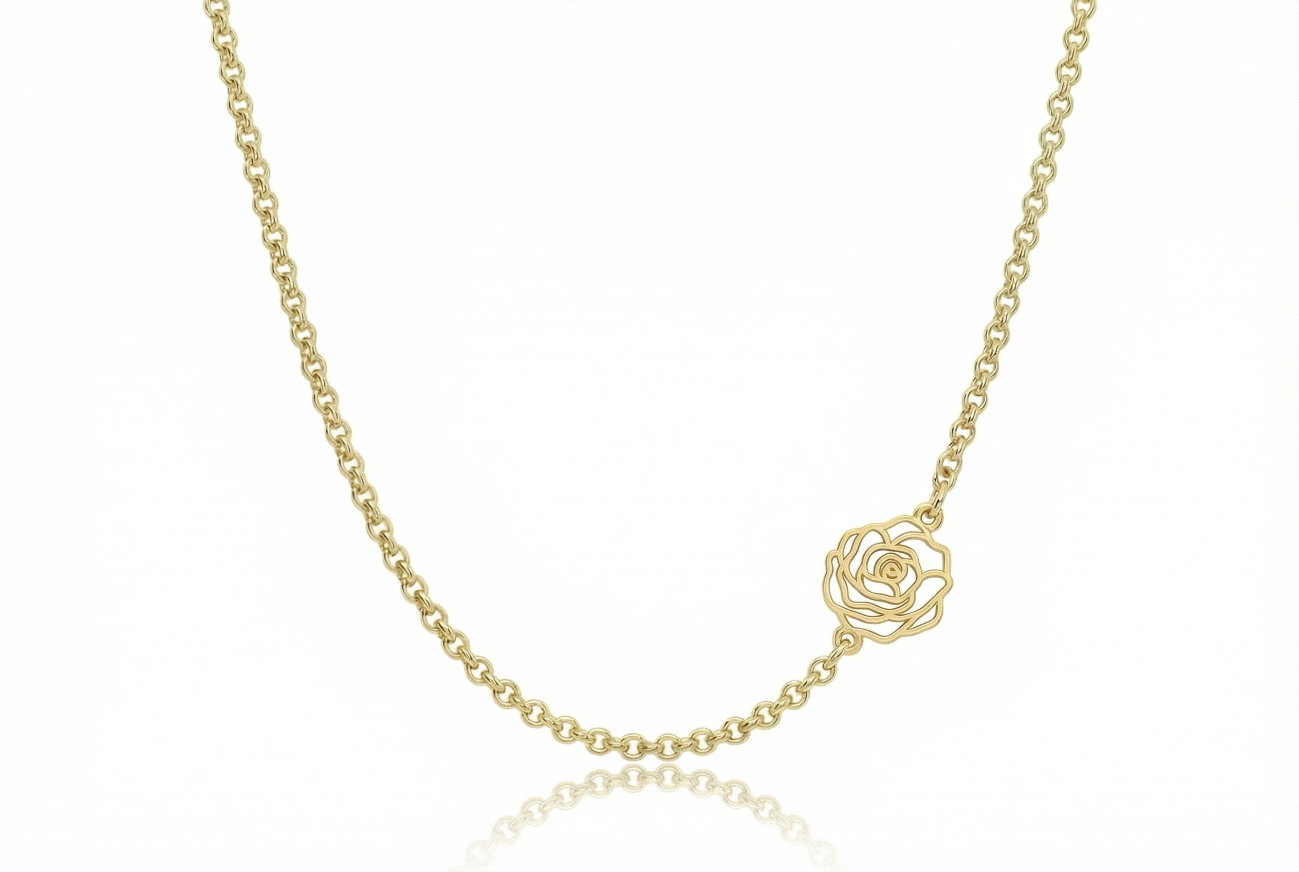 Asymmetric Birth Flower Choker