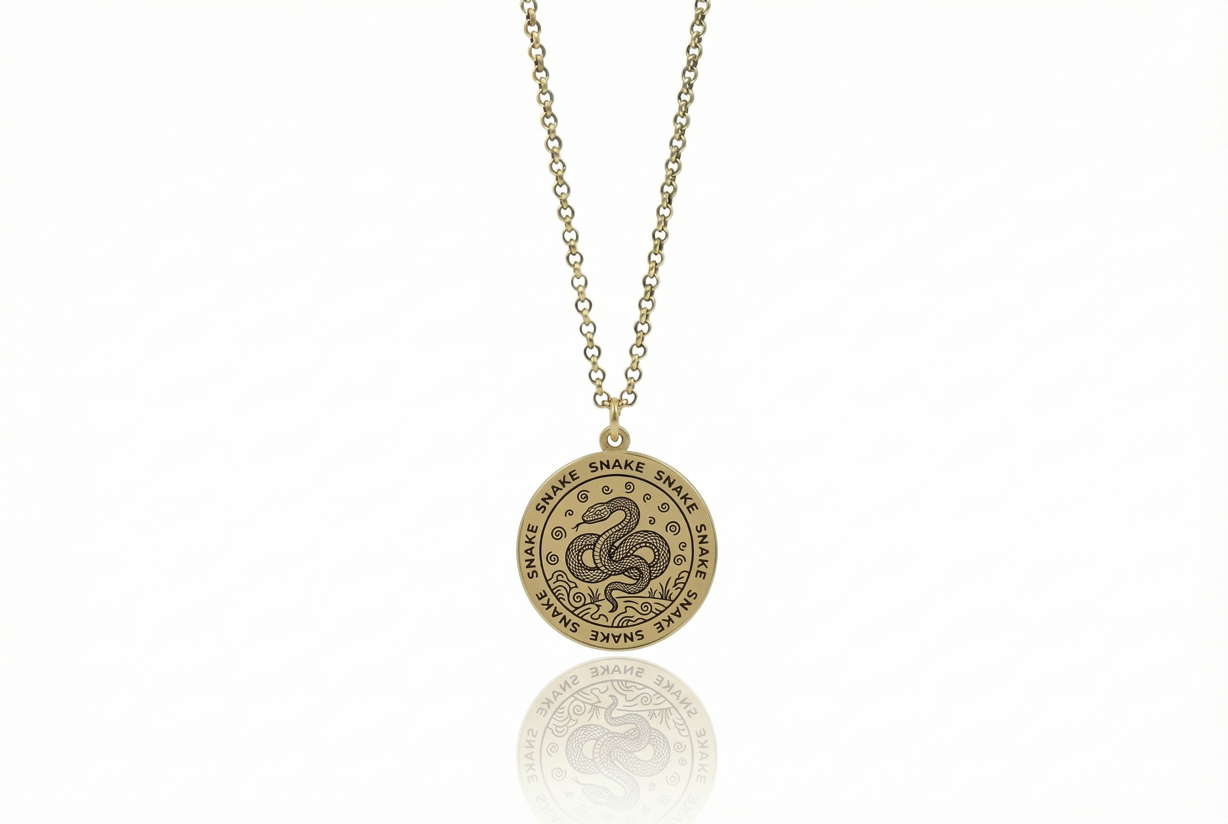 Snake Zodiac Necklace
