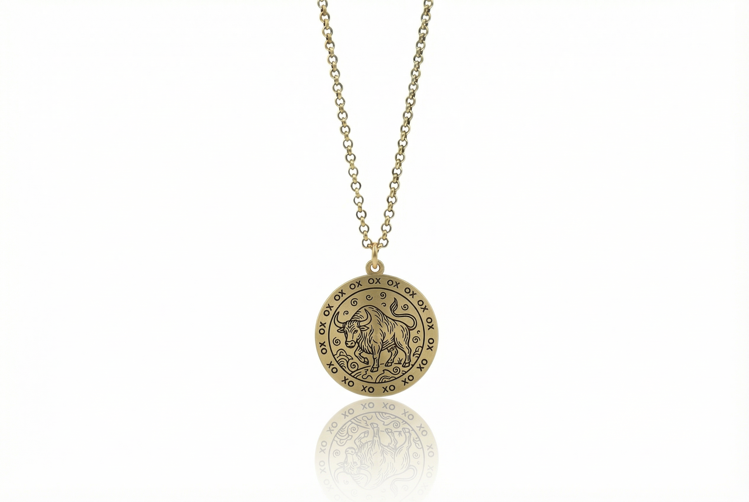 Ox Zodiac Necklace