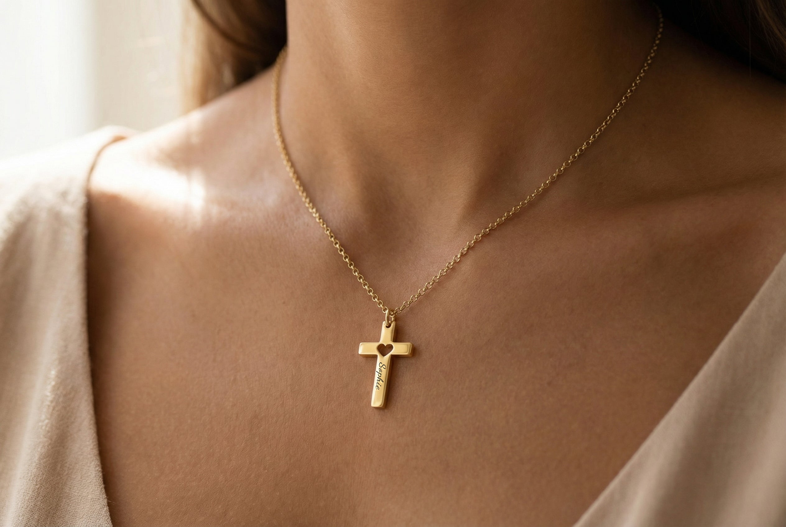 Custom Cross Necklace