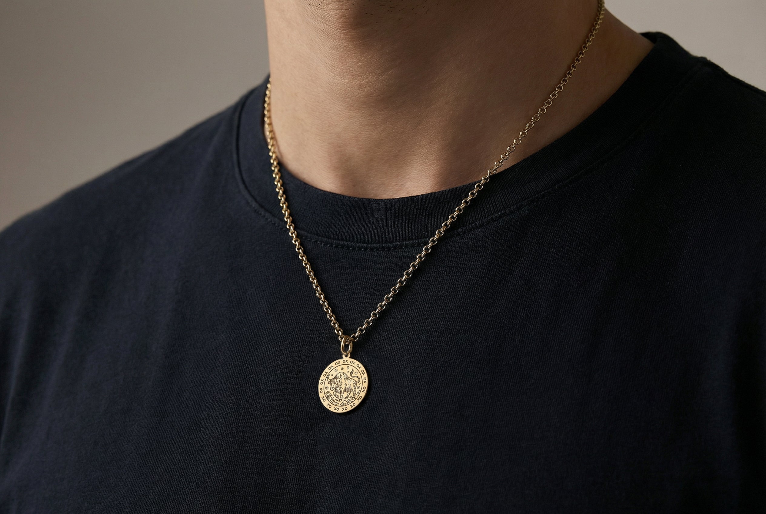 Ox Zodiac Necklace
