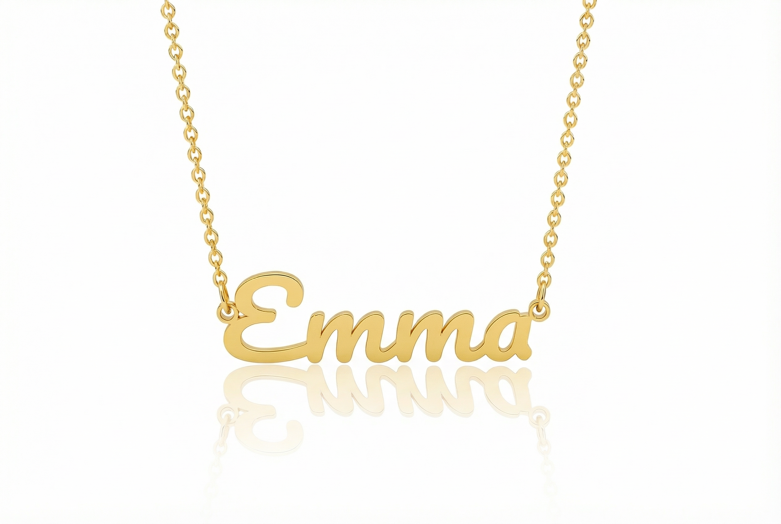 14k Gold Personalized Name Necklace