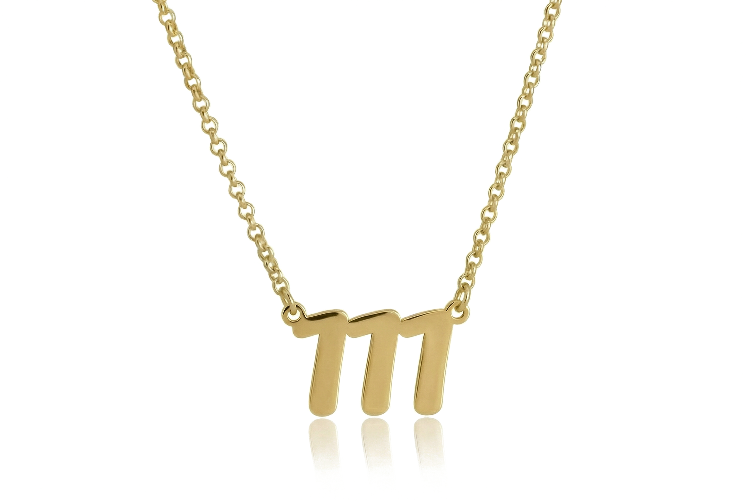 Personalized Angel Number Necklace