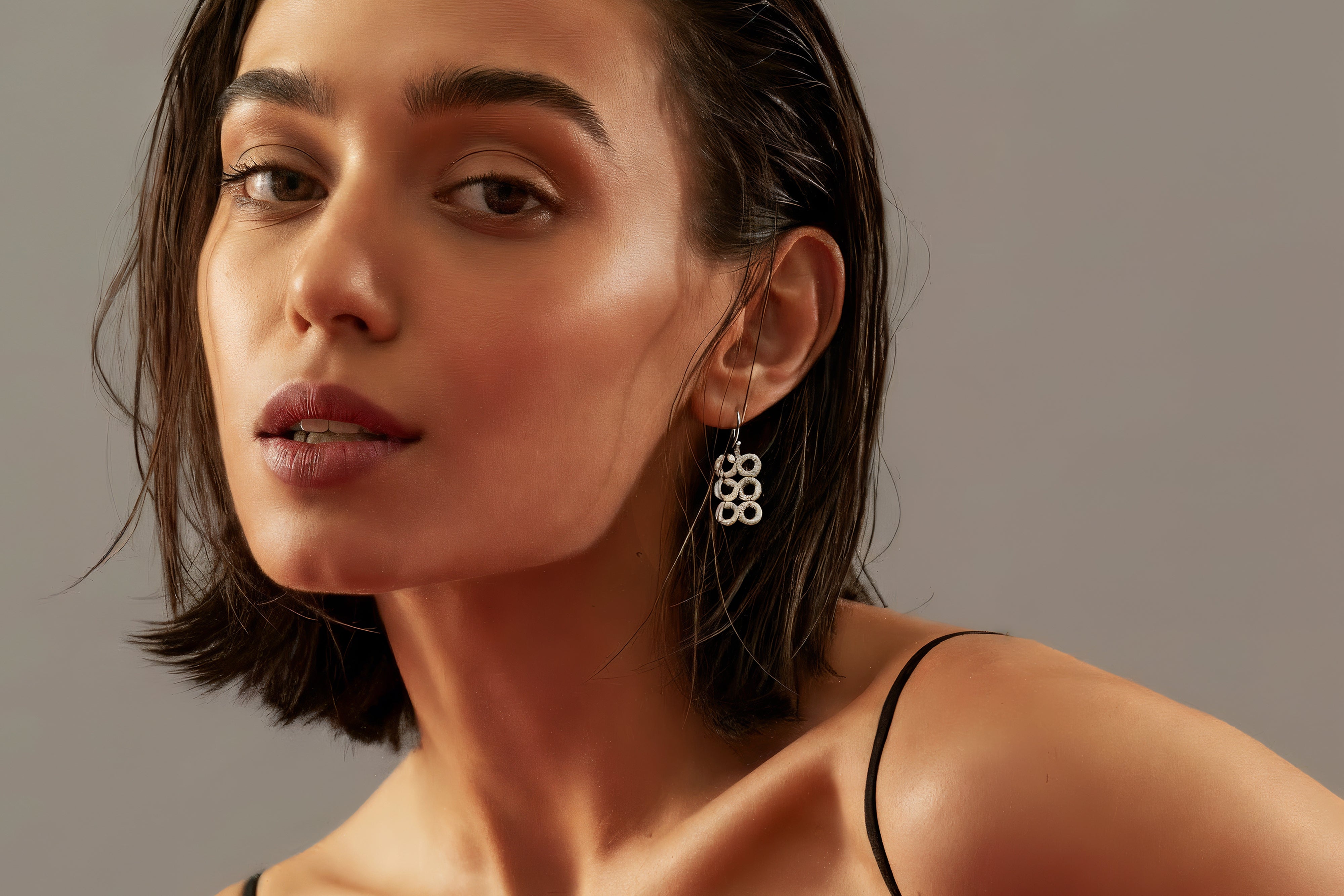 Angel Number Drop Earrings