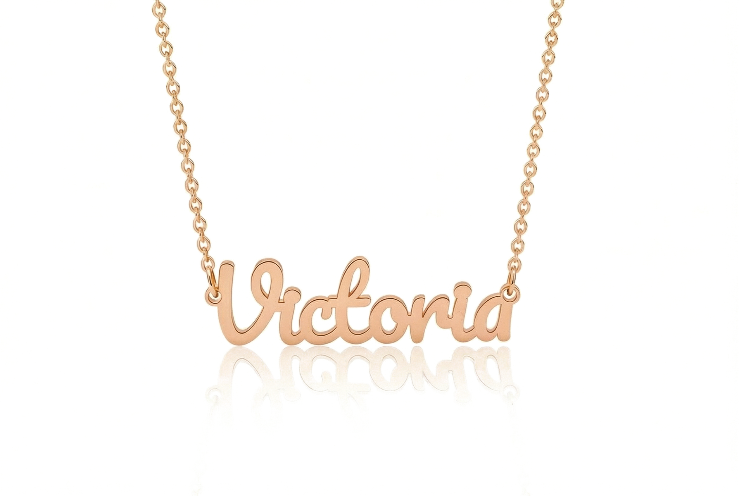Personalized Script Name Necklace