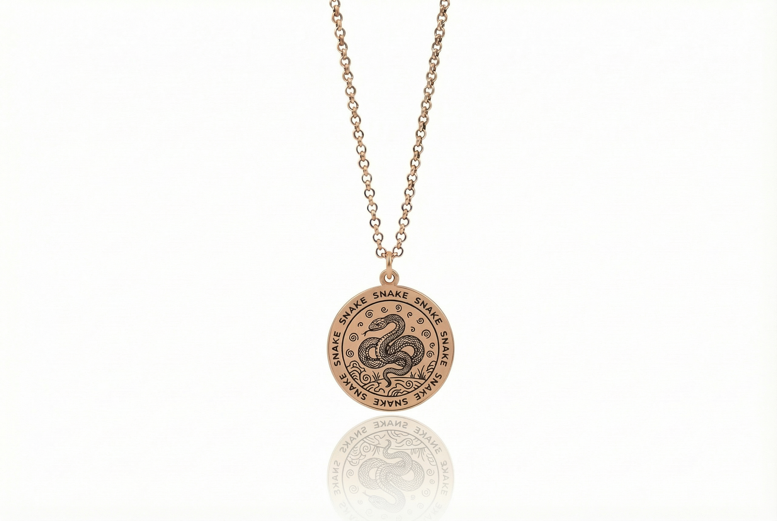 Snake Zodiac Necklace