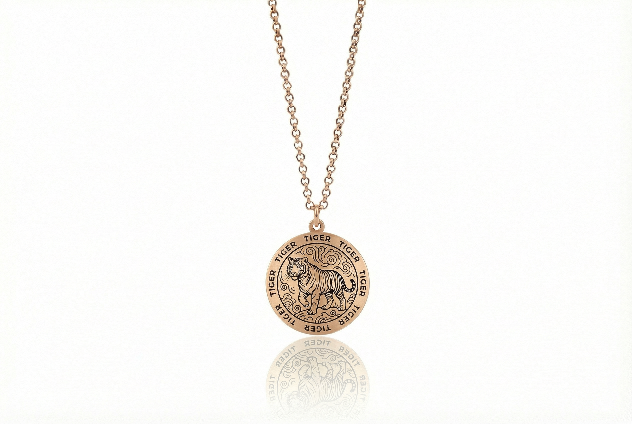 Tiger Zodiac Necklace