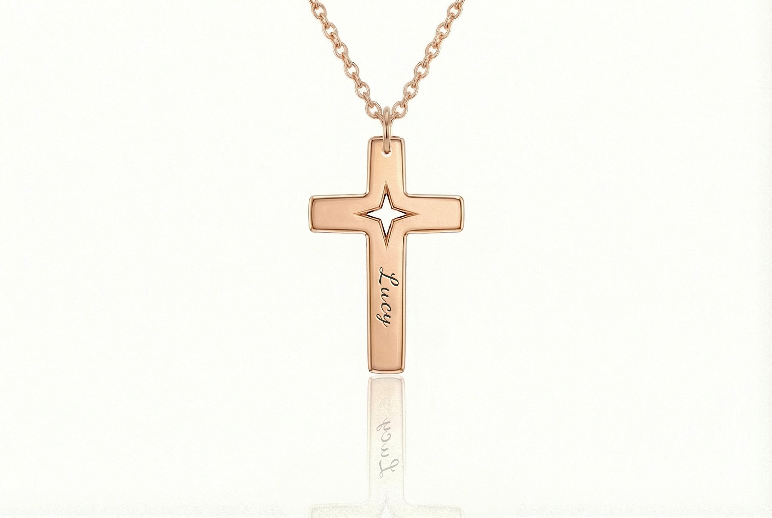 Custom Star Cross Necklace