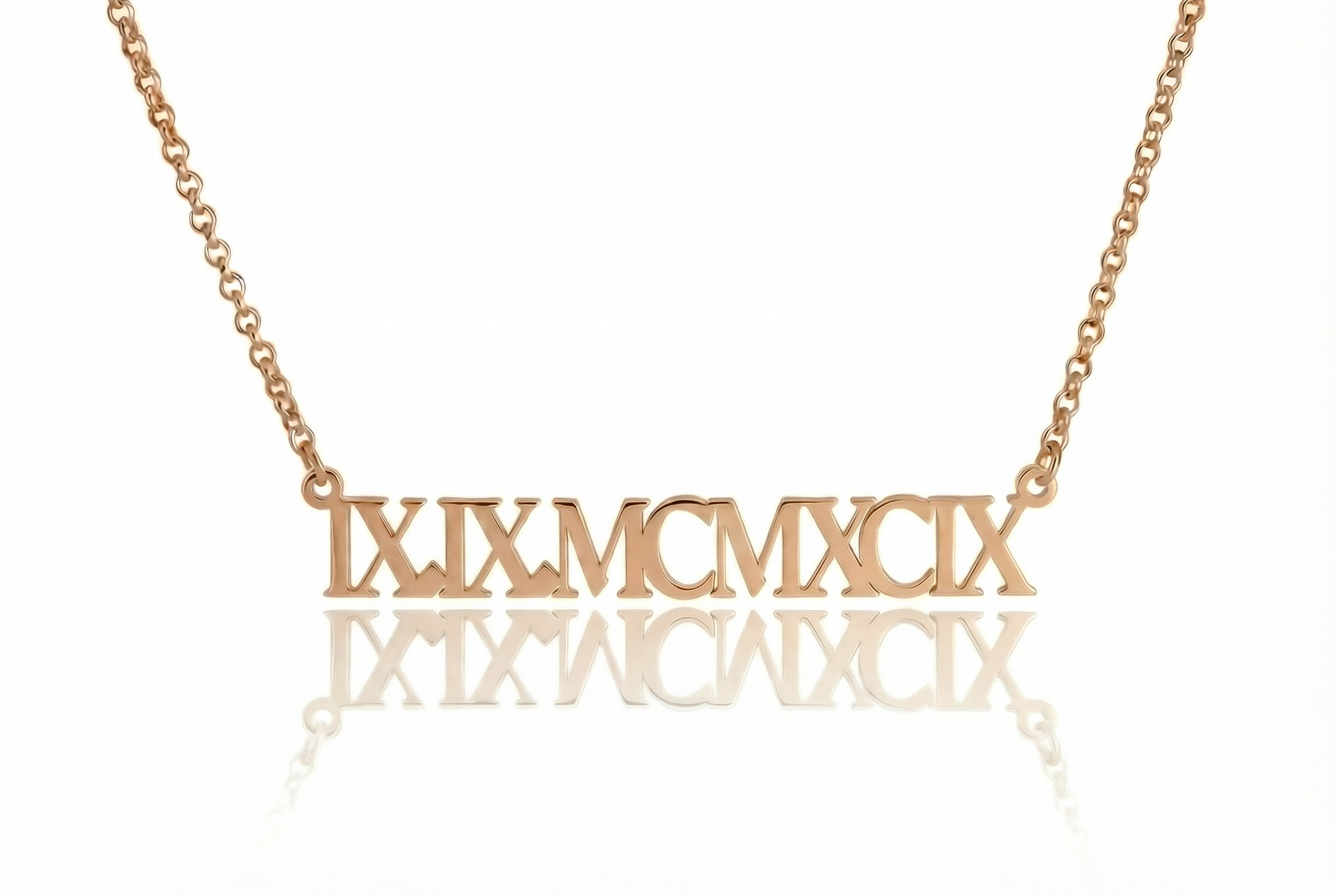 Roman Numeral Necklace