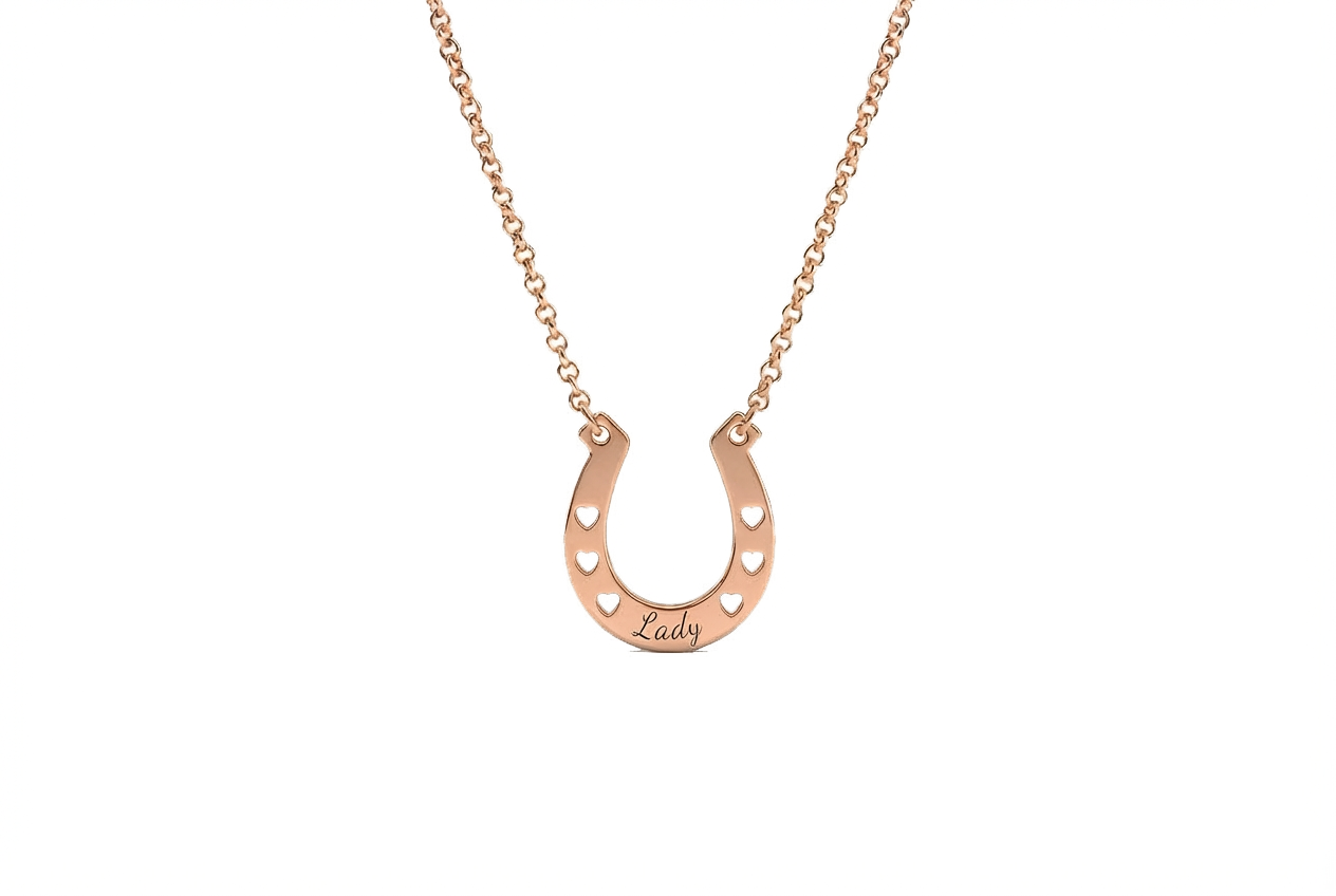 Personalized Horse Name Pendant