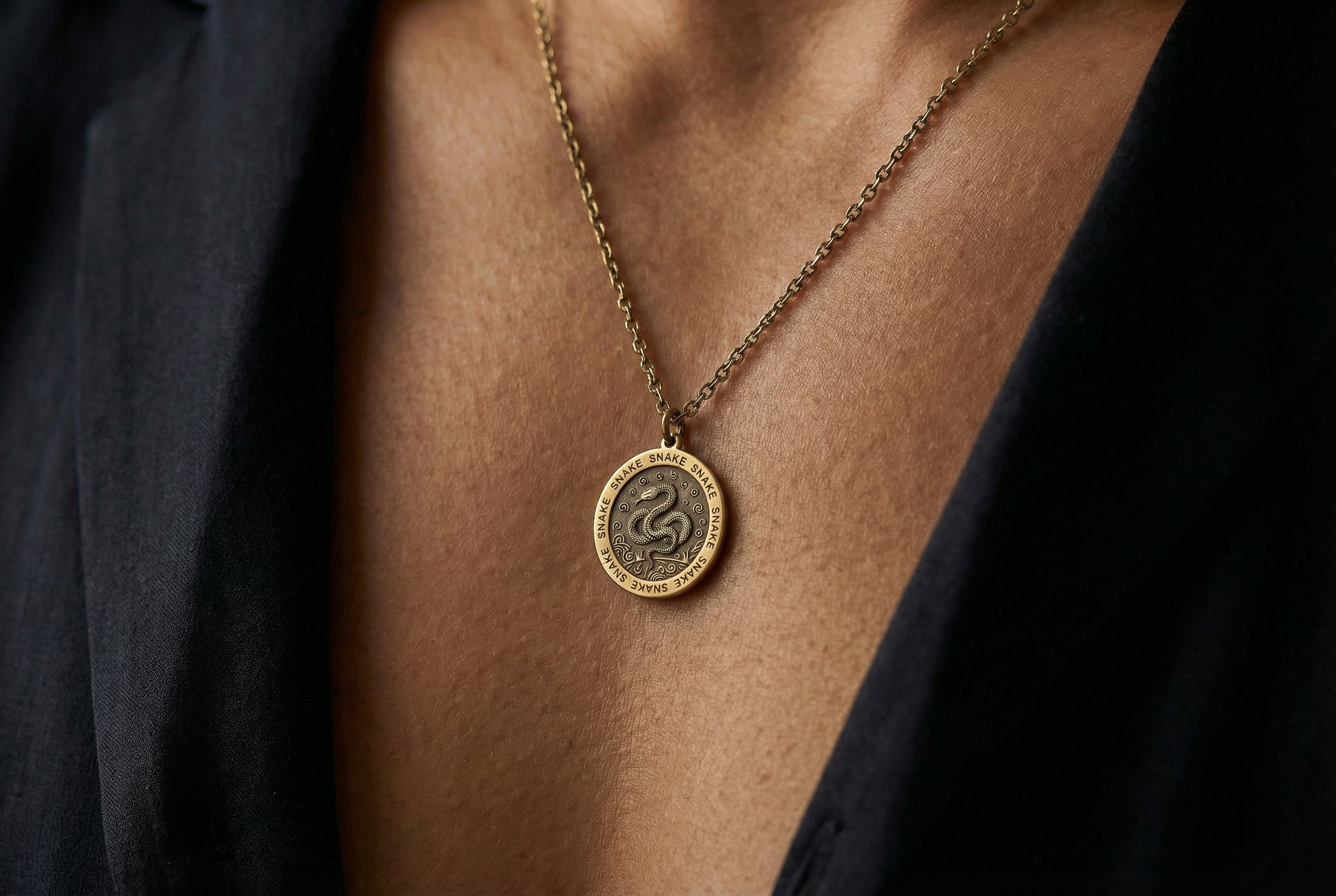 Snake Zodiac Necklace
