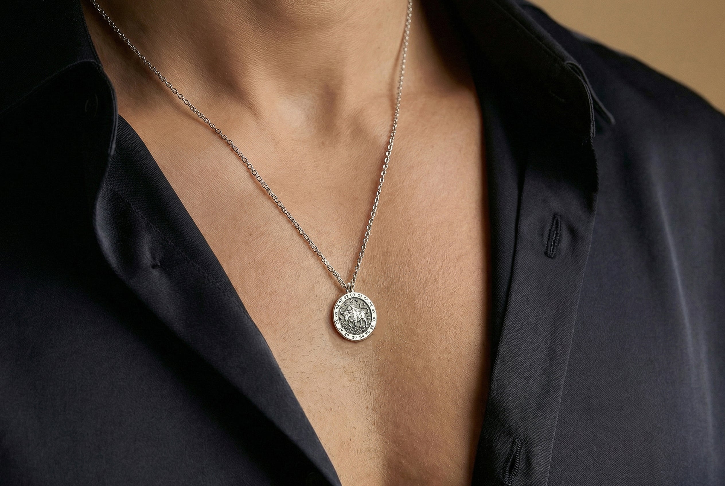 Ox Zodiac Necklace