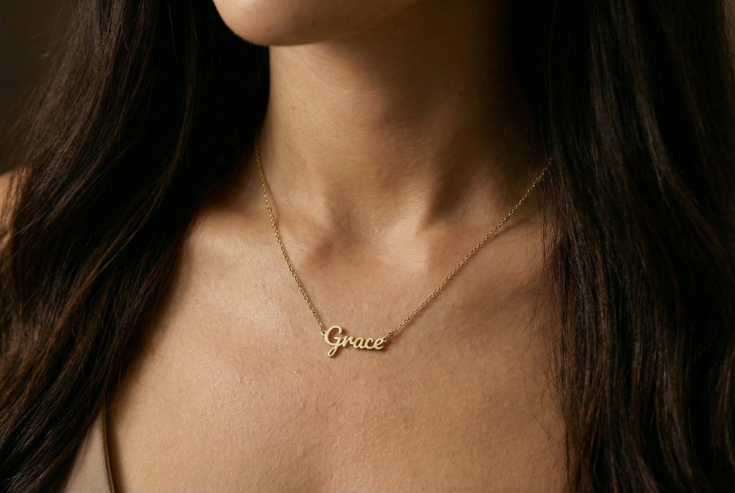 14k Gold Name Necklace
