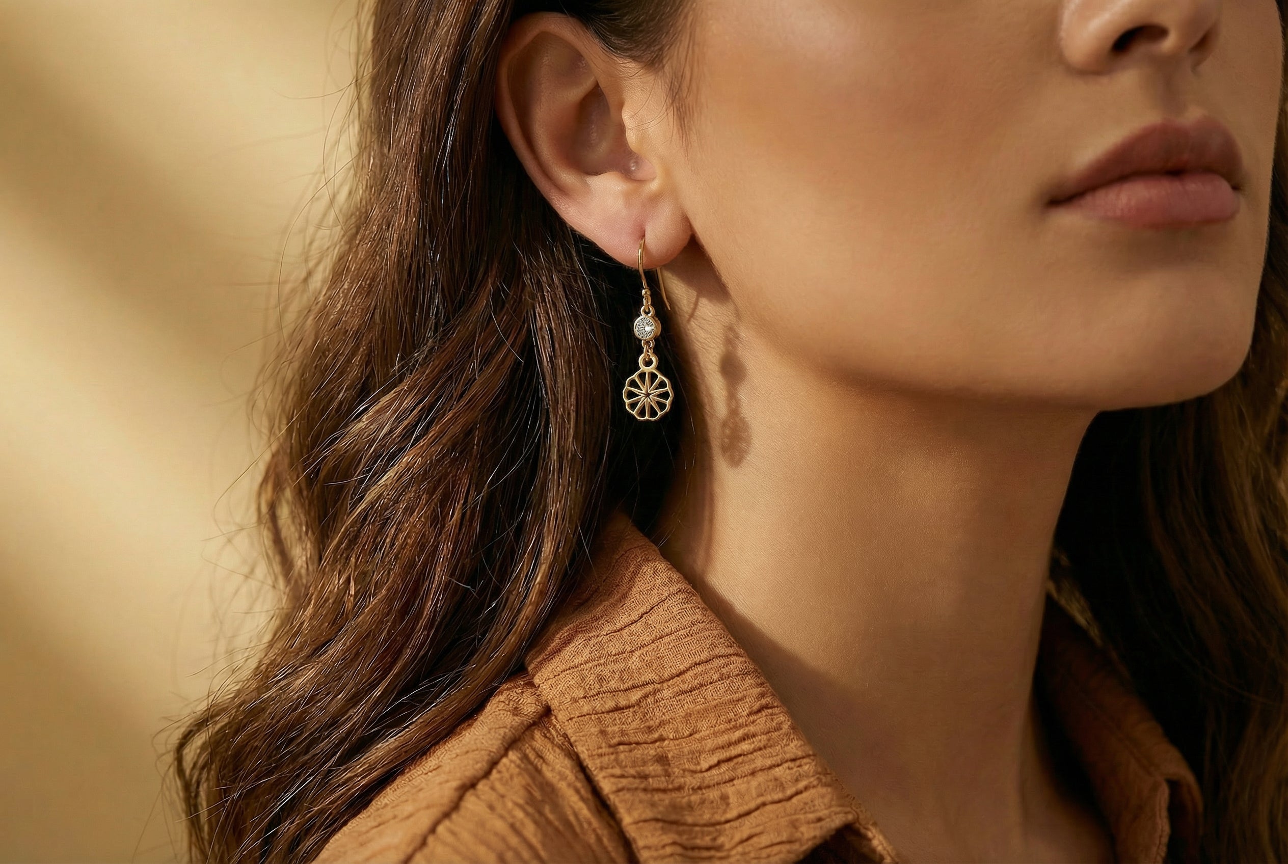 Birth Flower Earrings