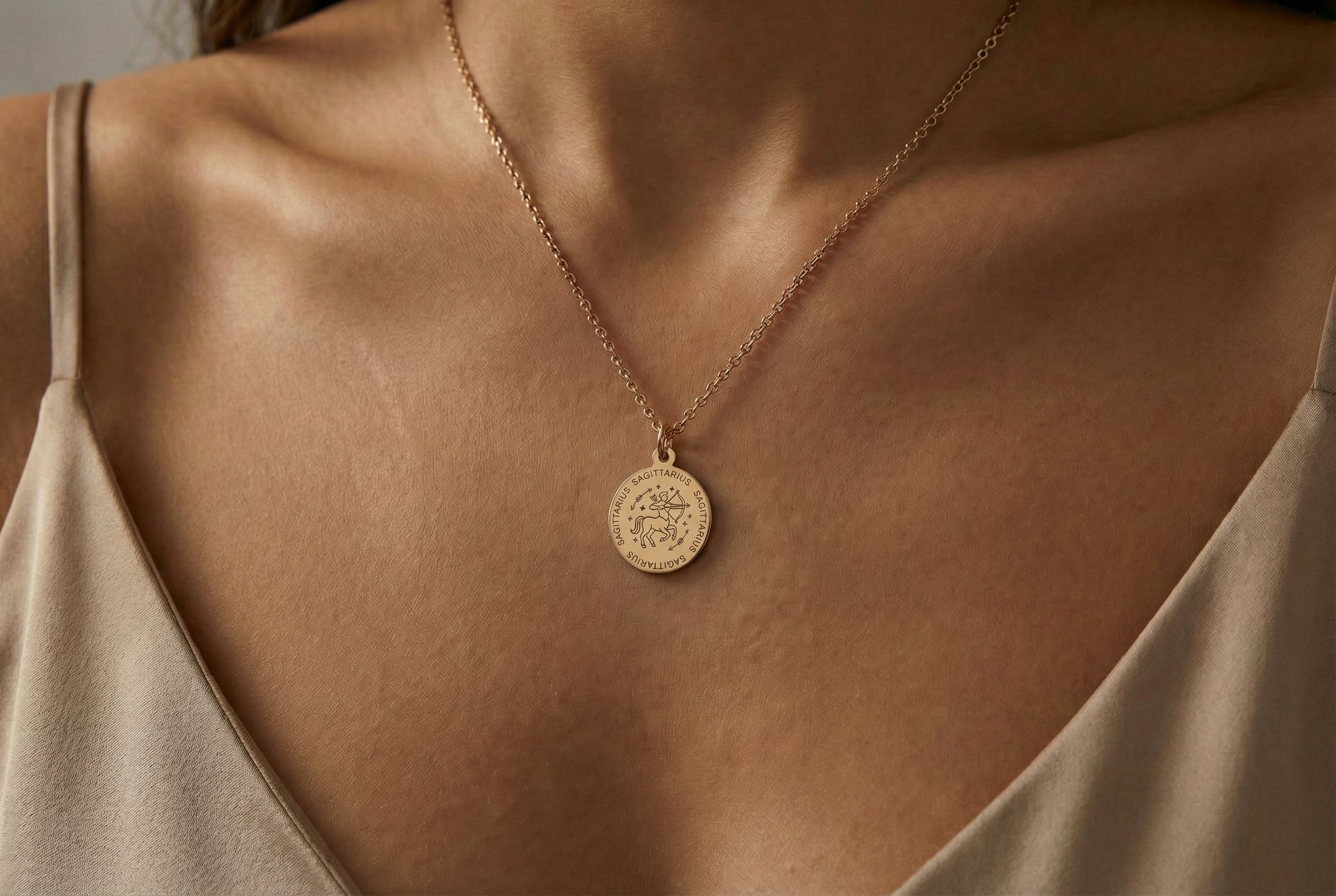 Sagittarius Zodiac Necklace