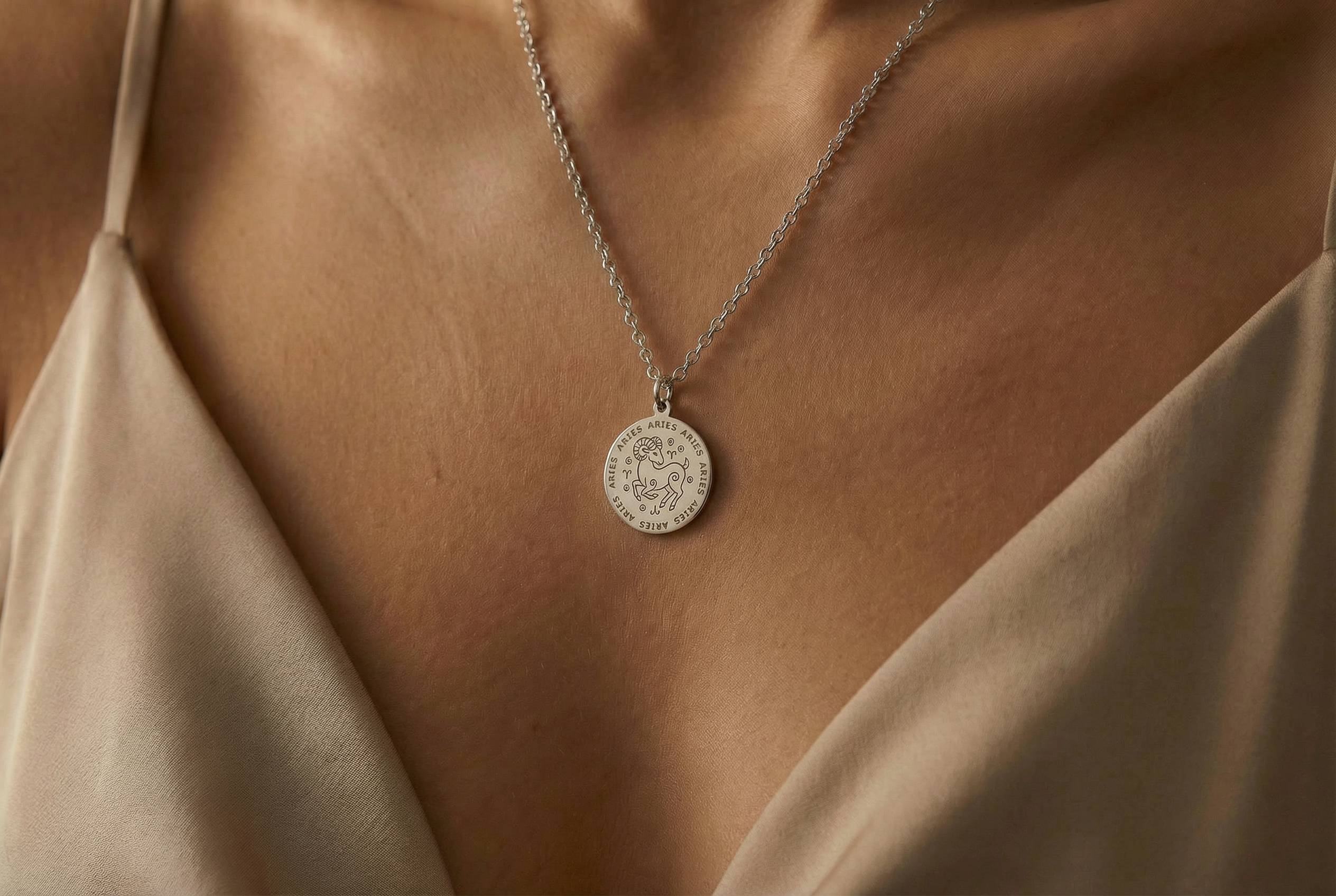 Aries Zodiac Necklace