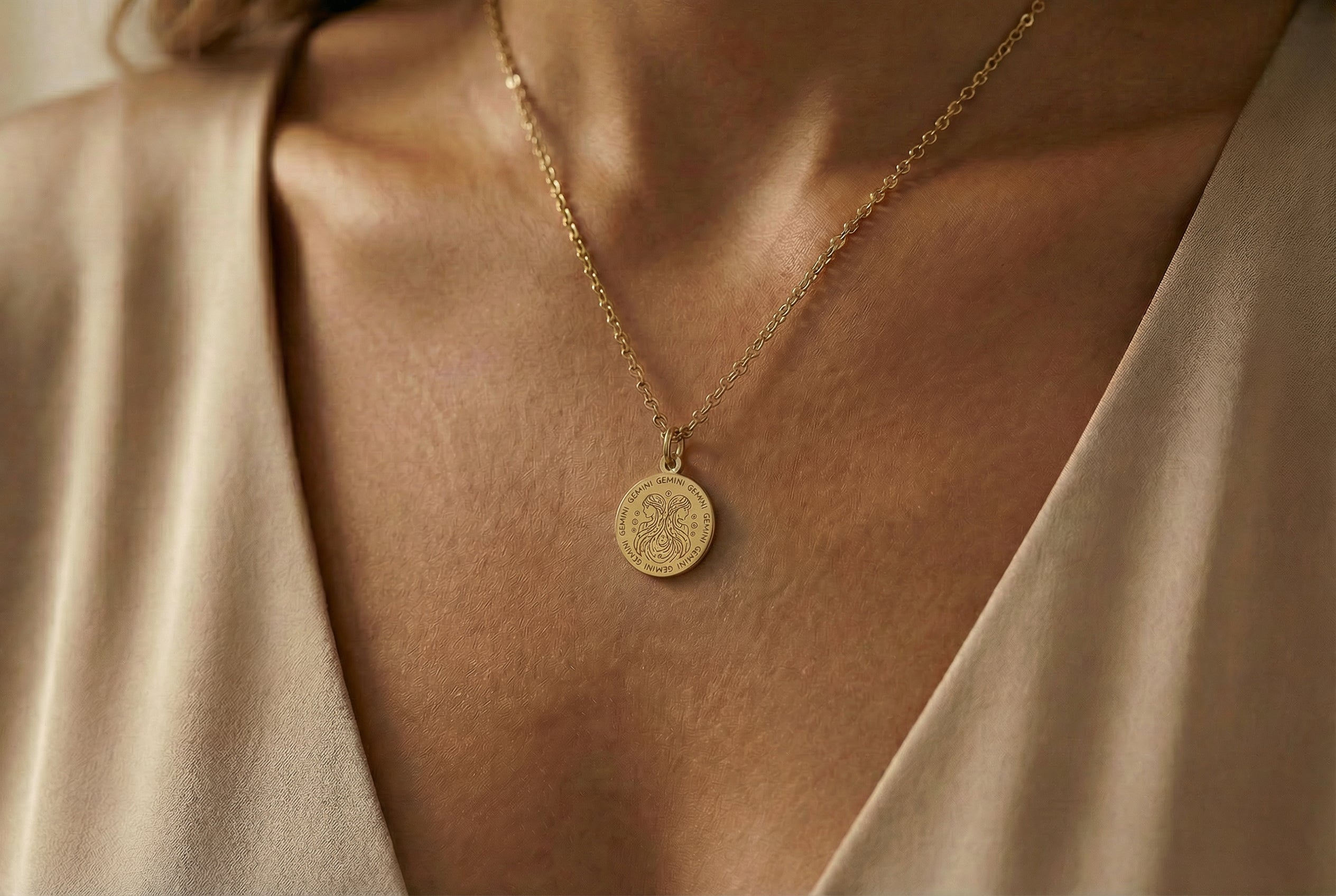 Gemini Zodiac Necklace