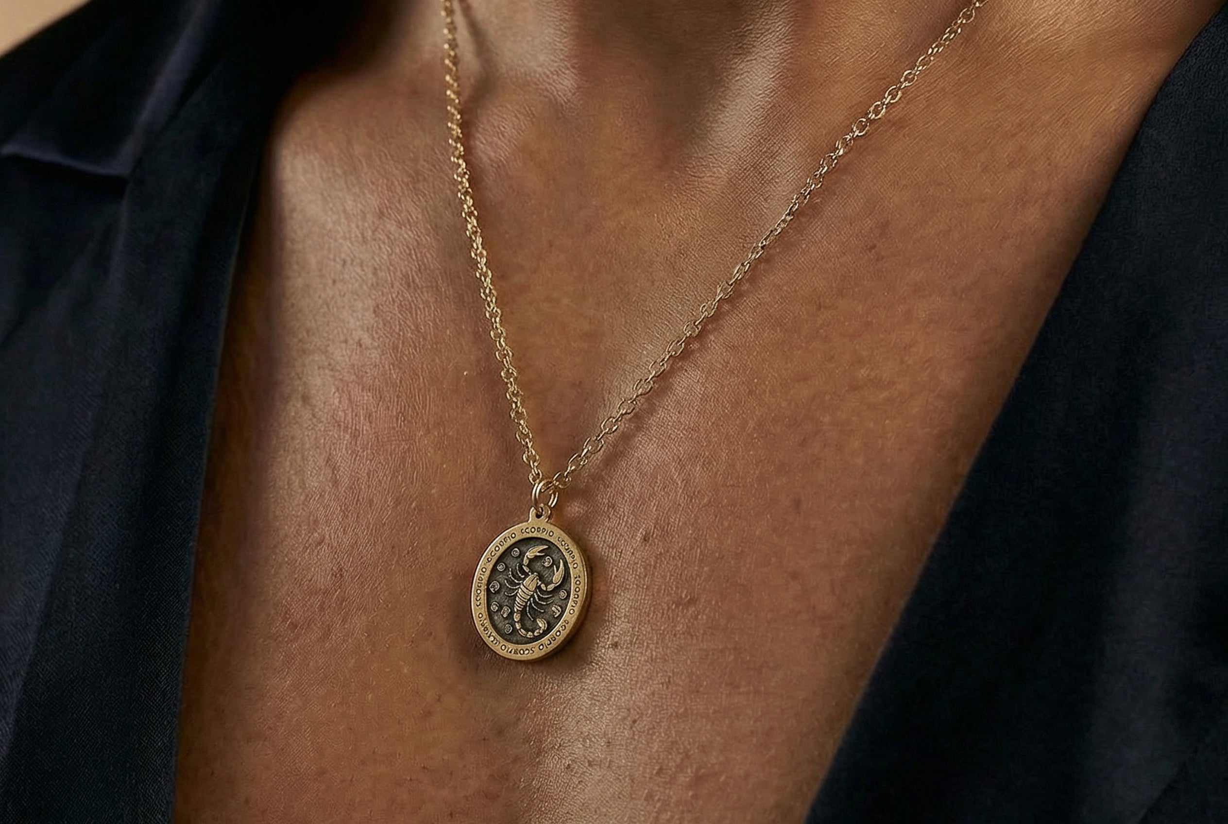 Bold Scorpio Pendant