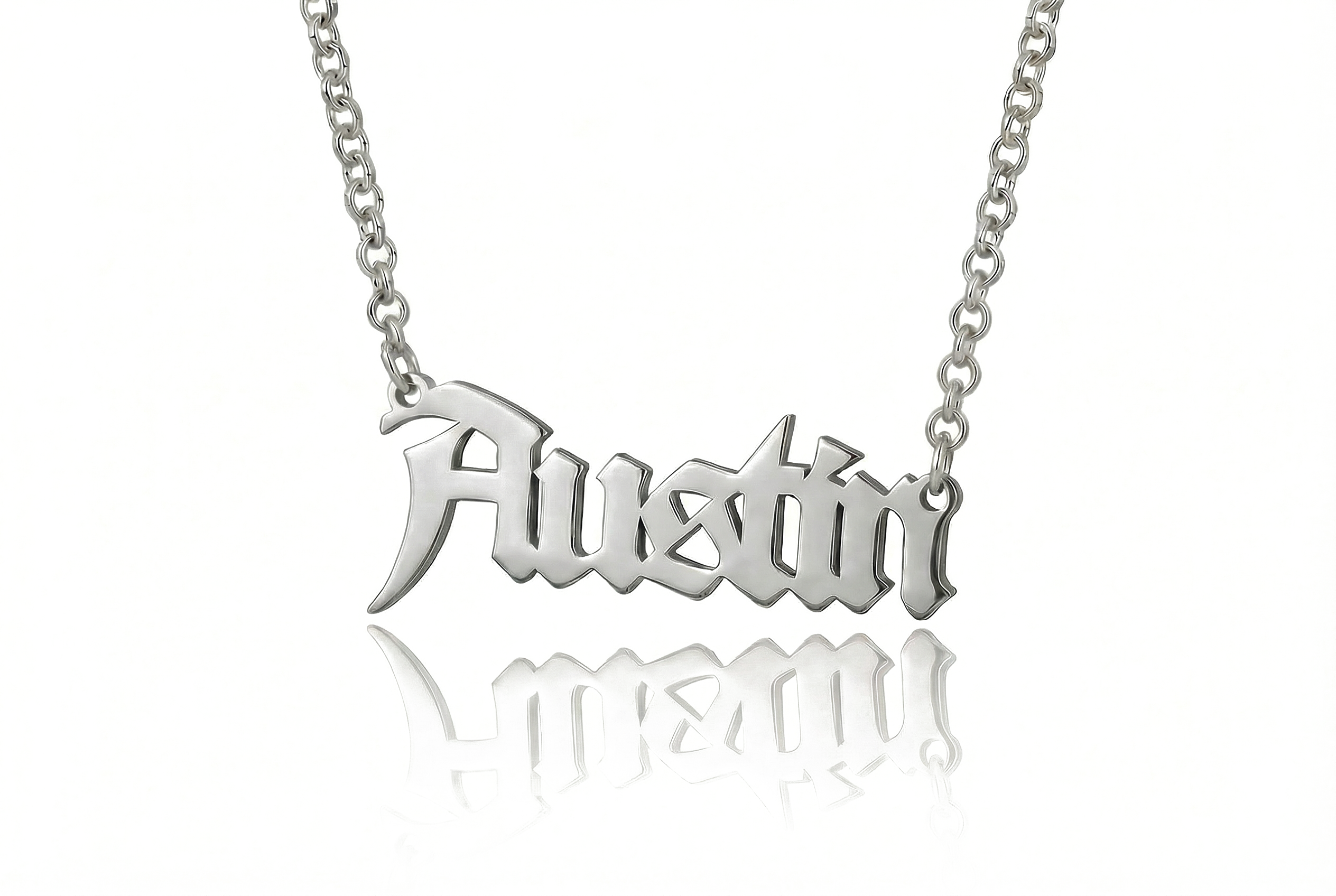 18k Gold Name Necklace