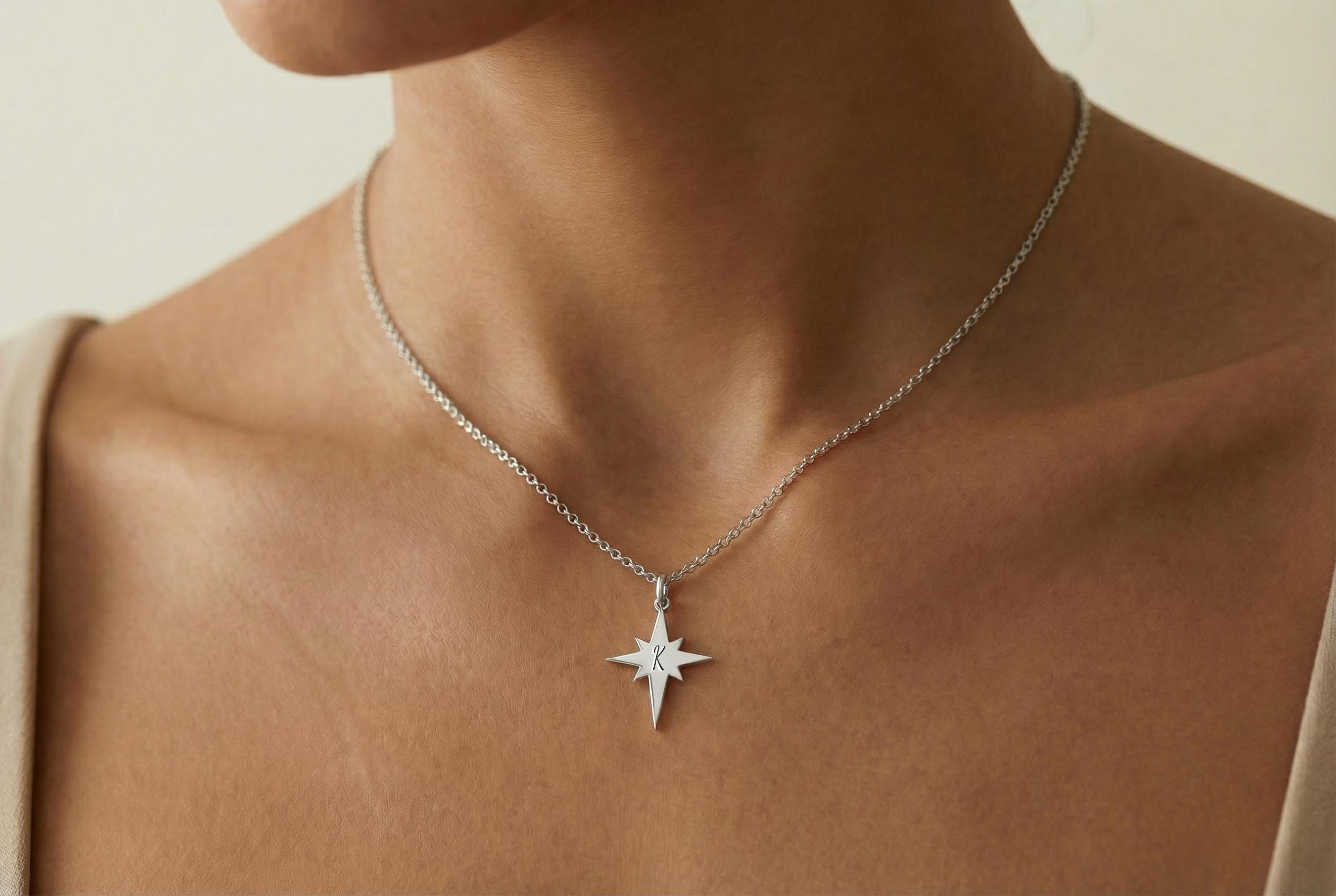 Personalized Star Necklace