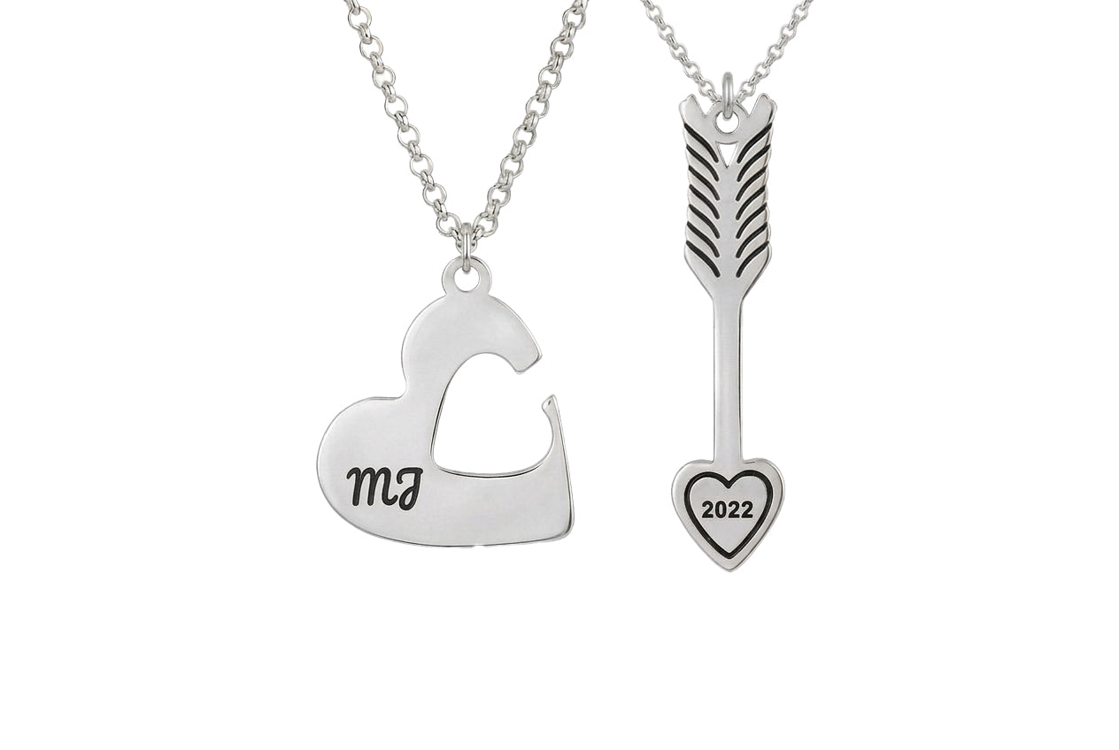 Cupid’s Arrow Necklace Set