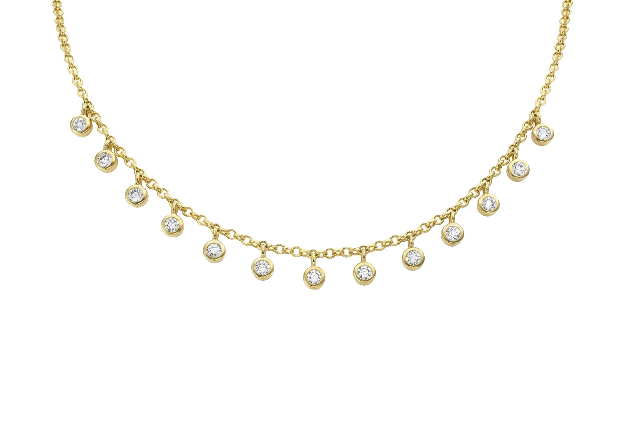 Delicate Fringe Necklace