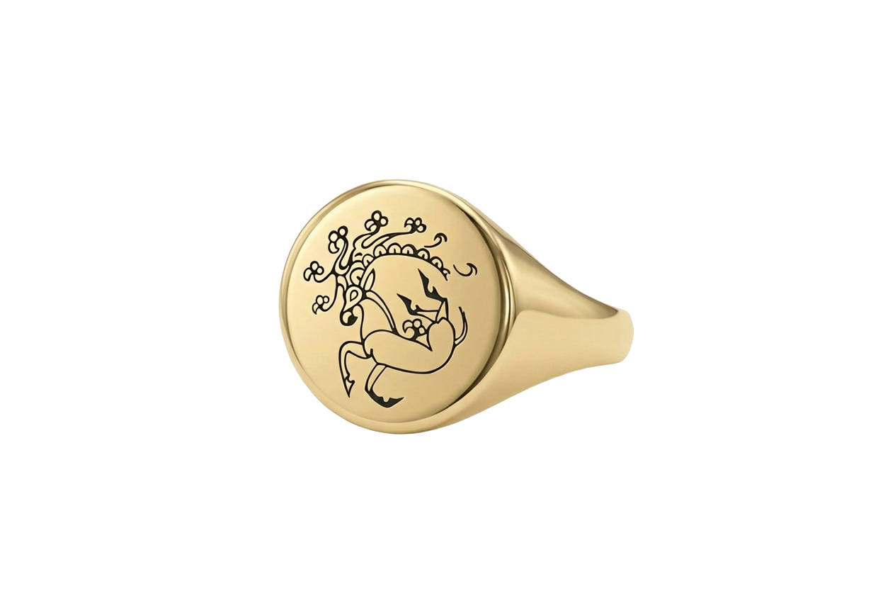 Scythian Deer Signet Ring