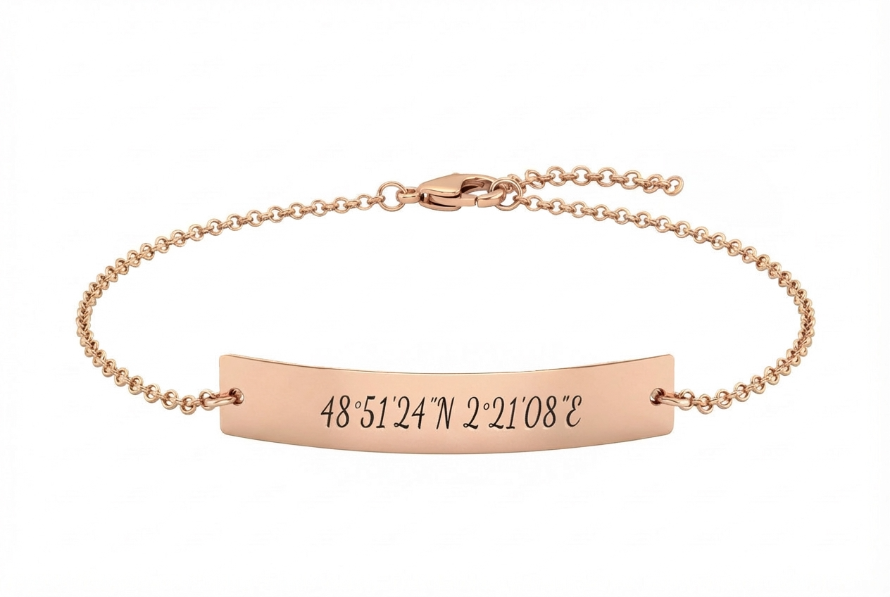 Moment in Time Bar Bracelet