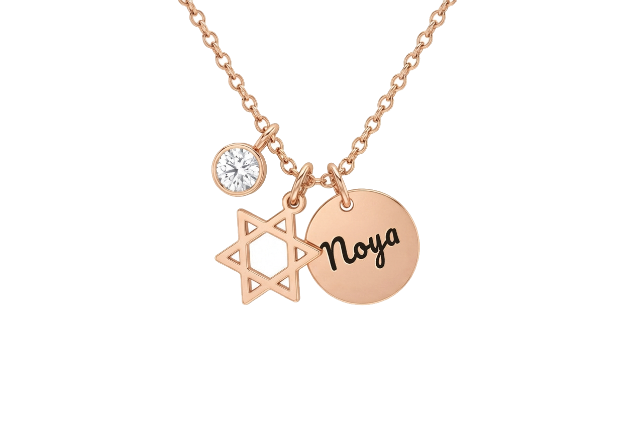 Custom Star of David Necklace