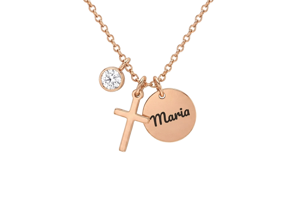 Custom Cross Necklace
