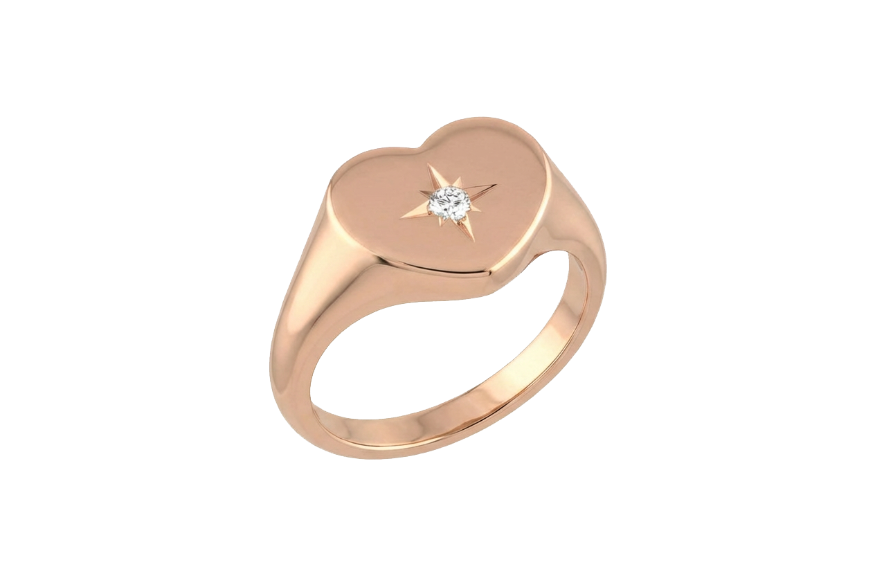 Heart Signet Ring