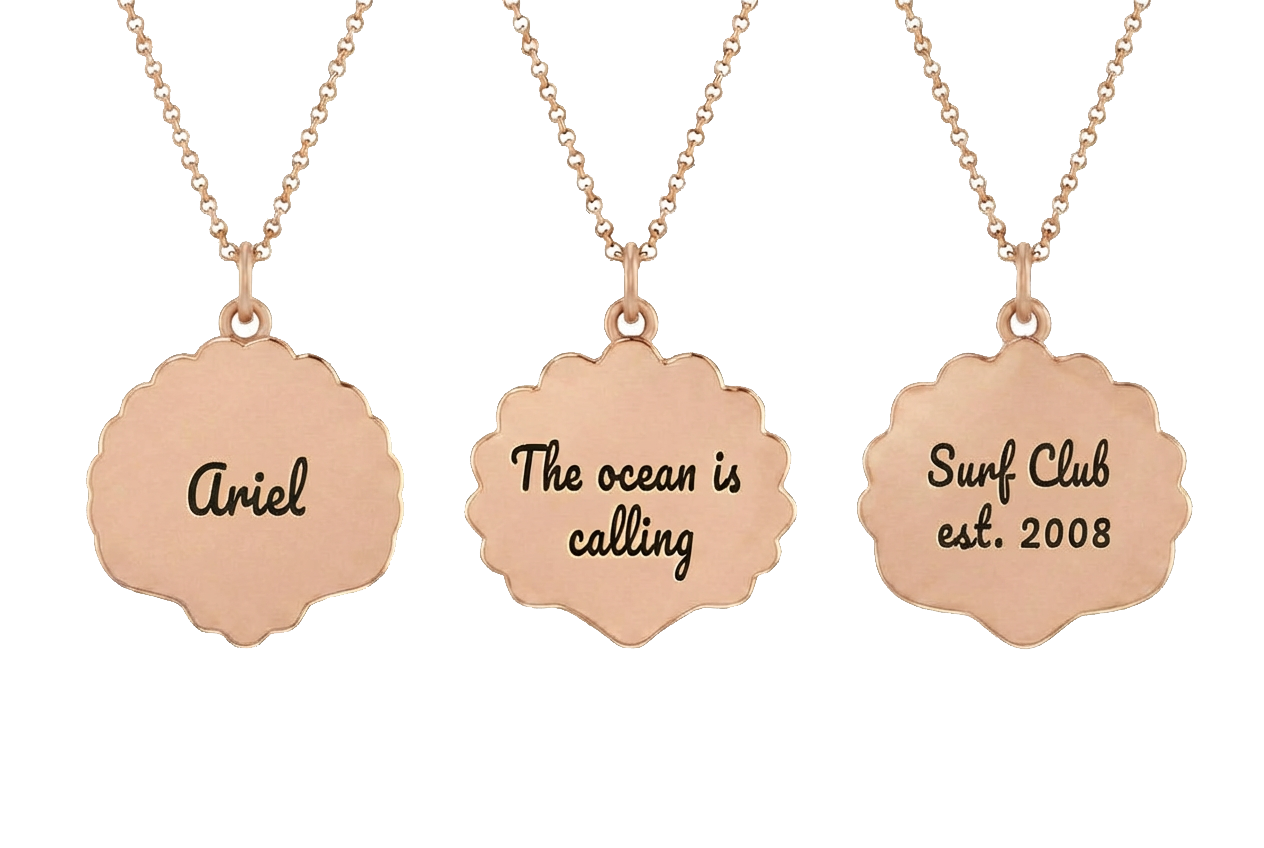 Custom Engraved Seashell