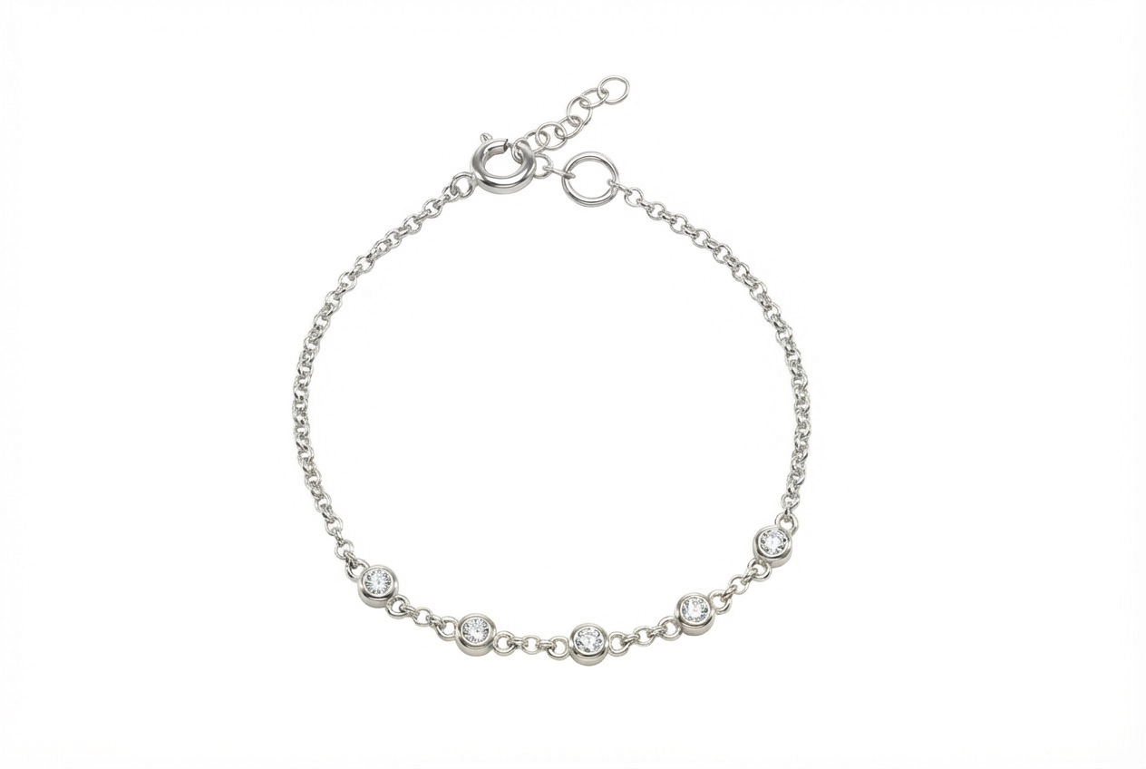 Multi Bezel Shimmer Chain