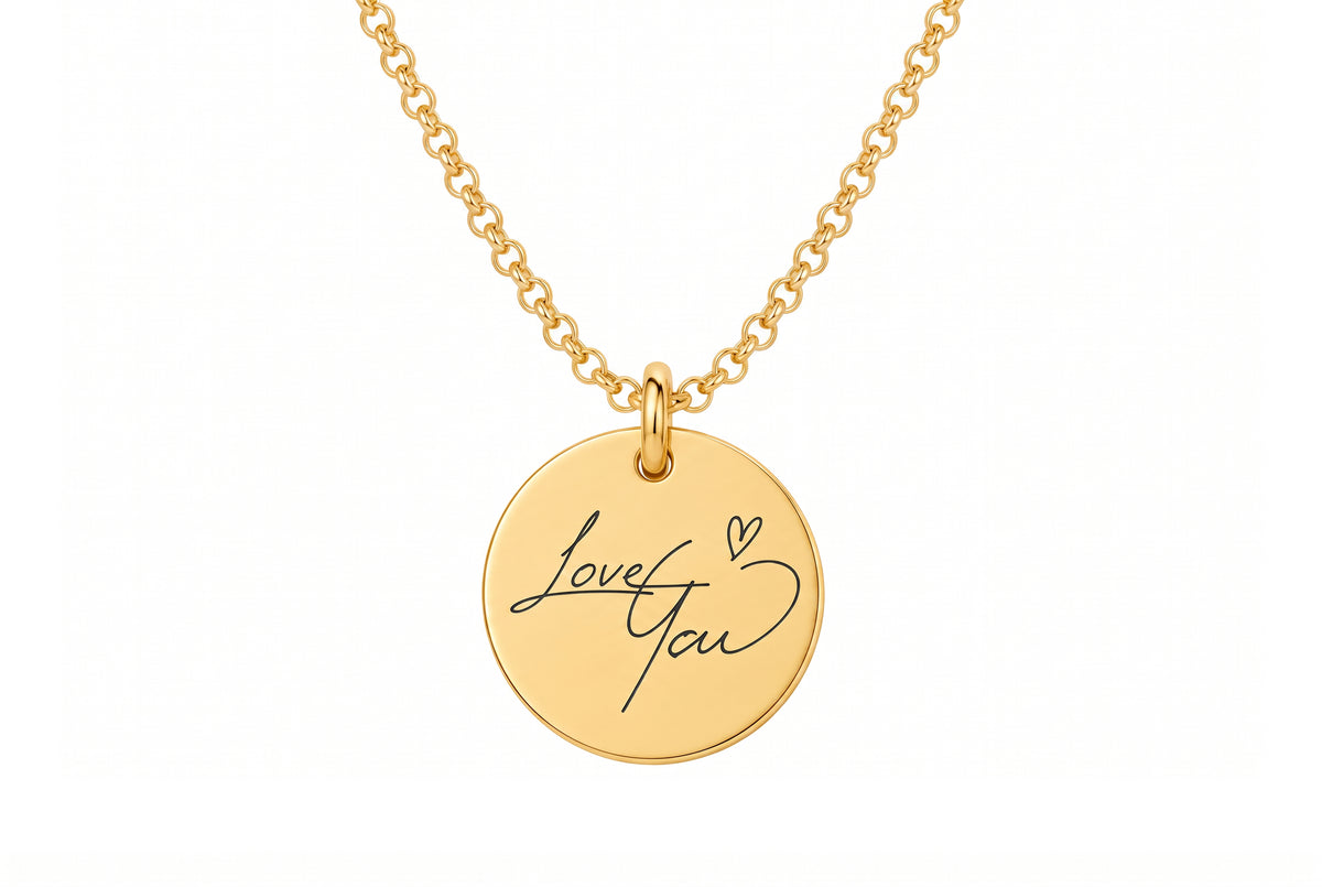 Custom Handwriting Necklace