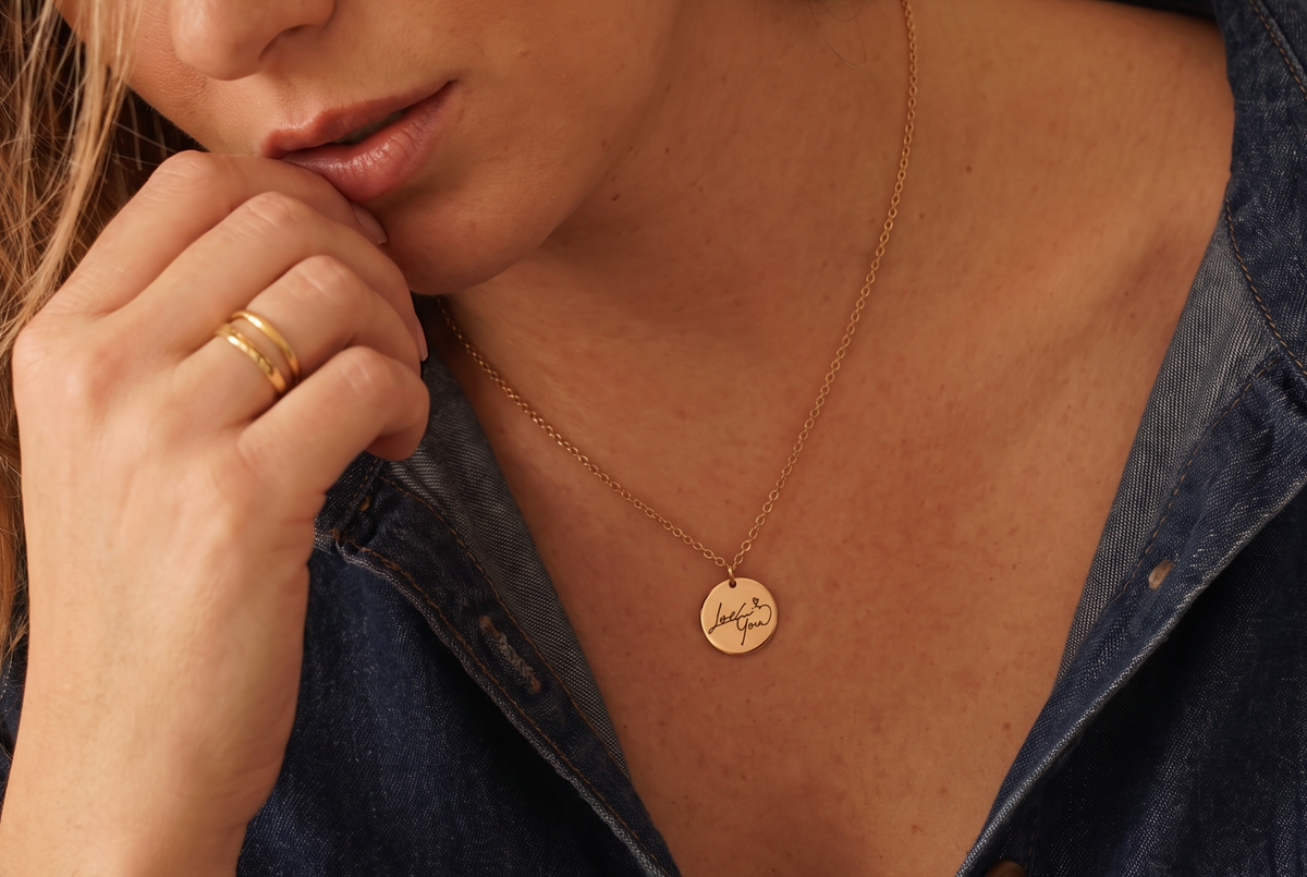 Custom Handwriting Necklace