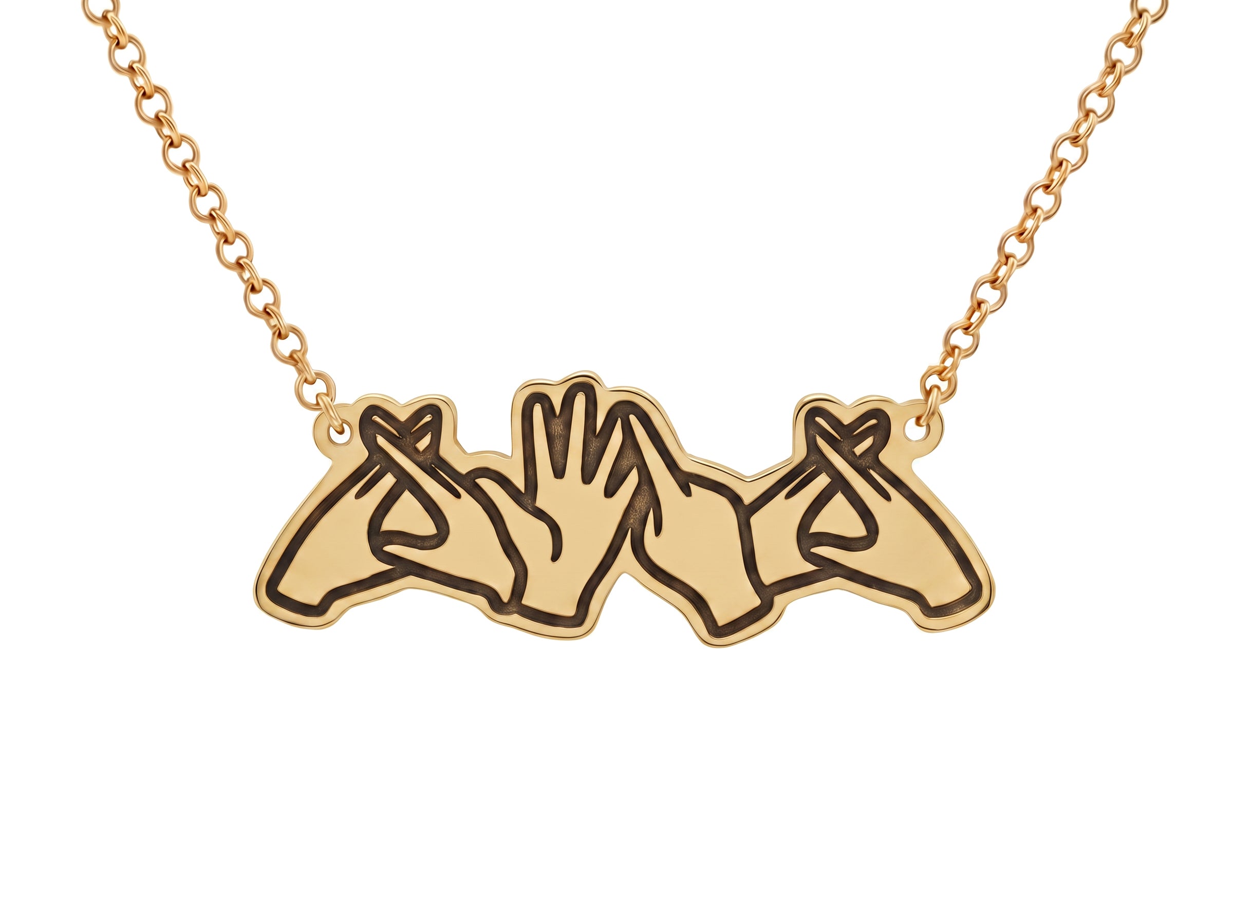 BSL Name Necklace