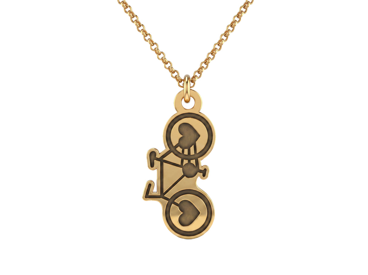 Personalized Bicycle Pendant