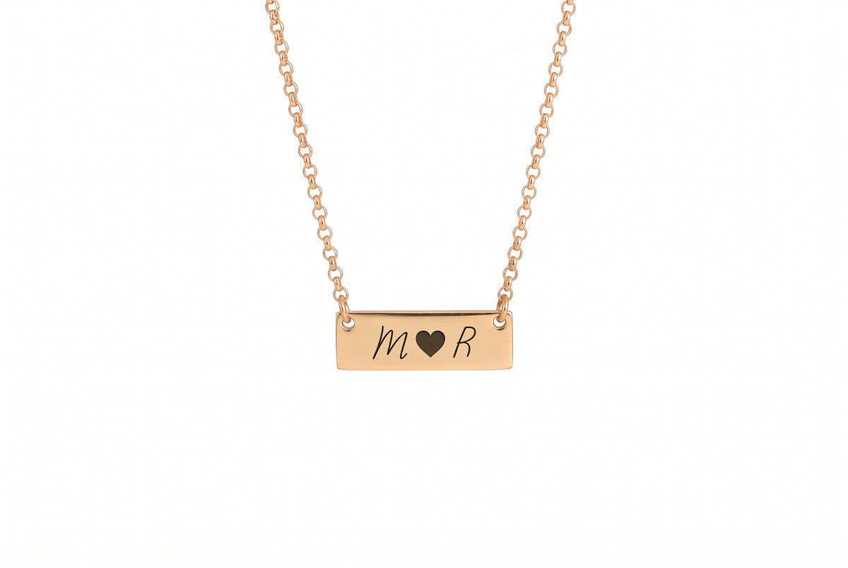 Tiny Bar Necklace