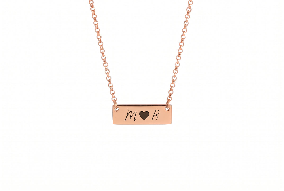 Tiny Bar Necklace