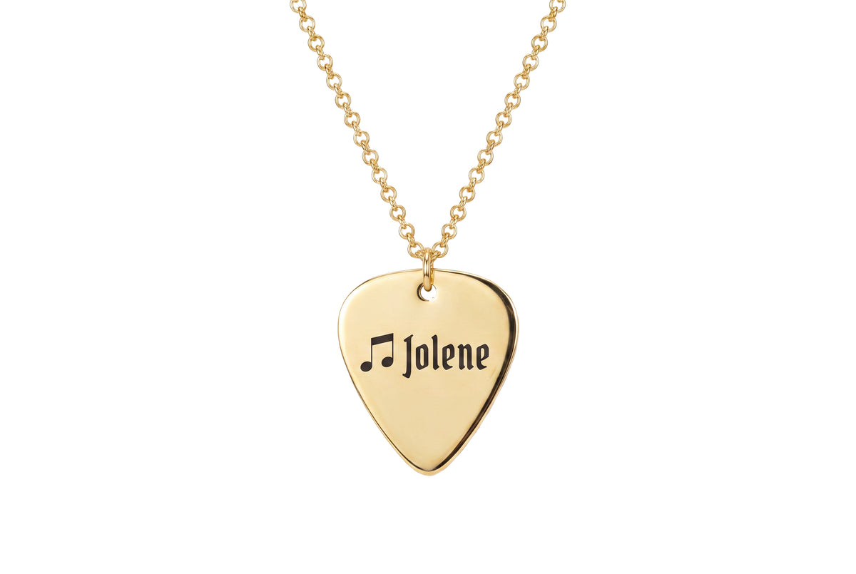 Custom Guitar Pick Pendant
